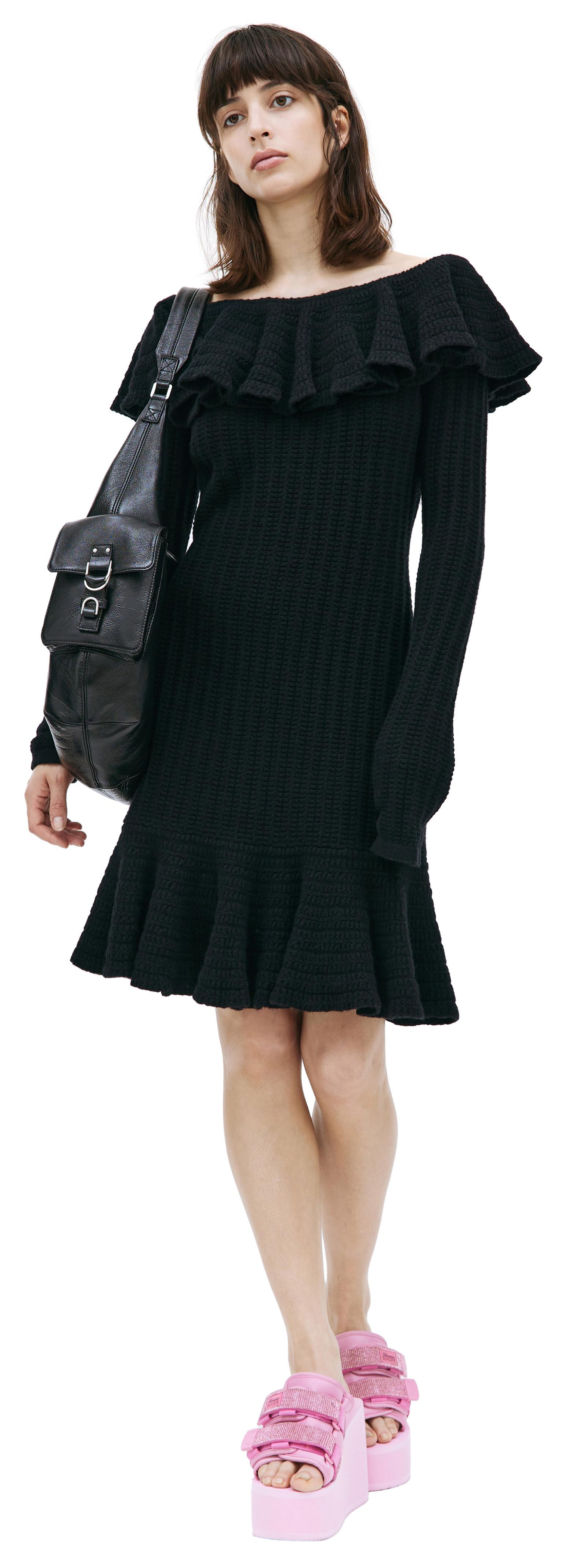 Blumarine Вязаное платье мини