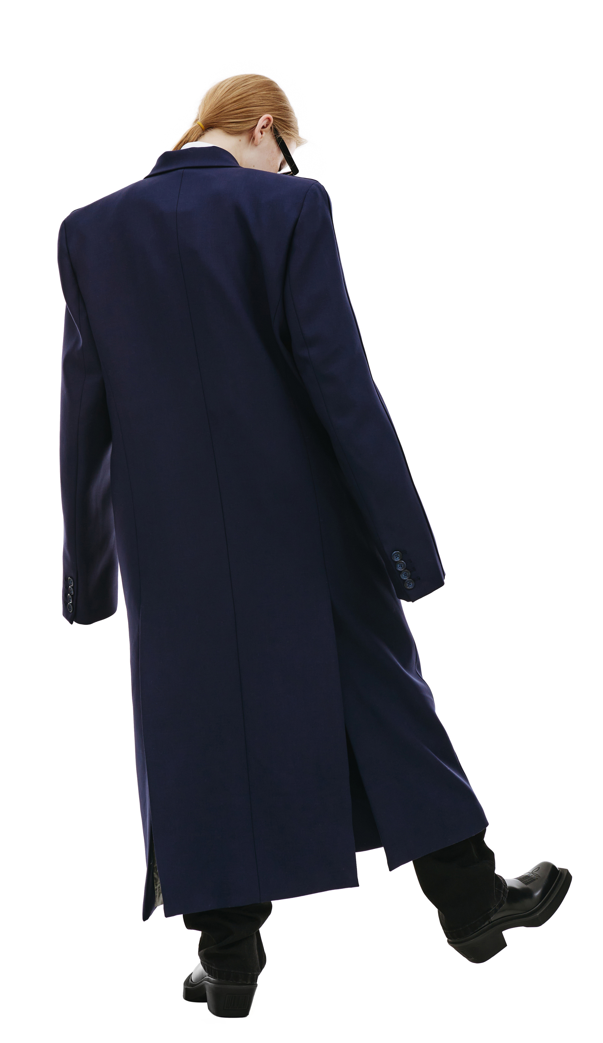 VTMNTS Двубортное пальто из шерсти