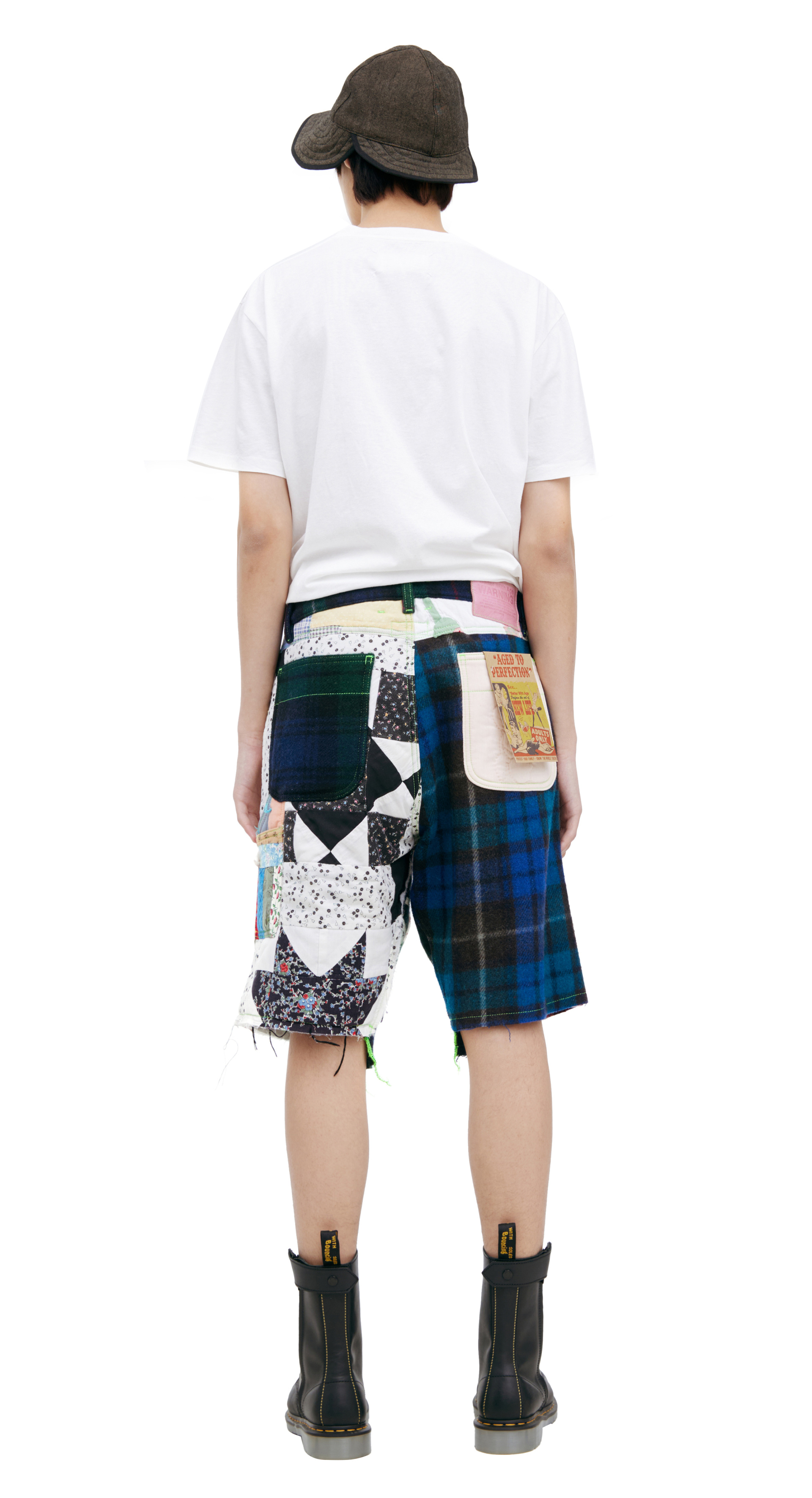 BETTER WITH AGE Комбинированные шорты из хлопка
