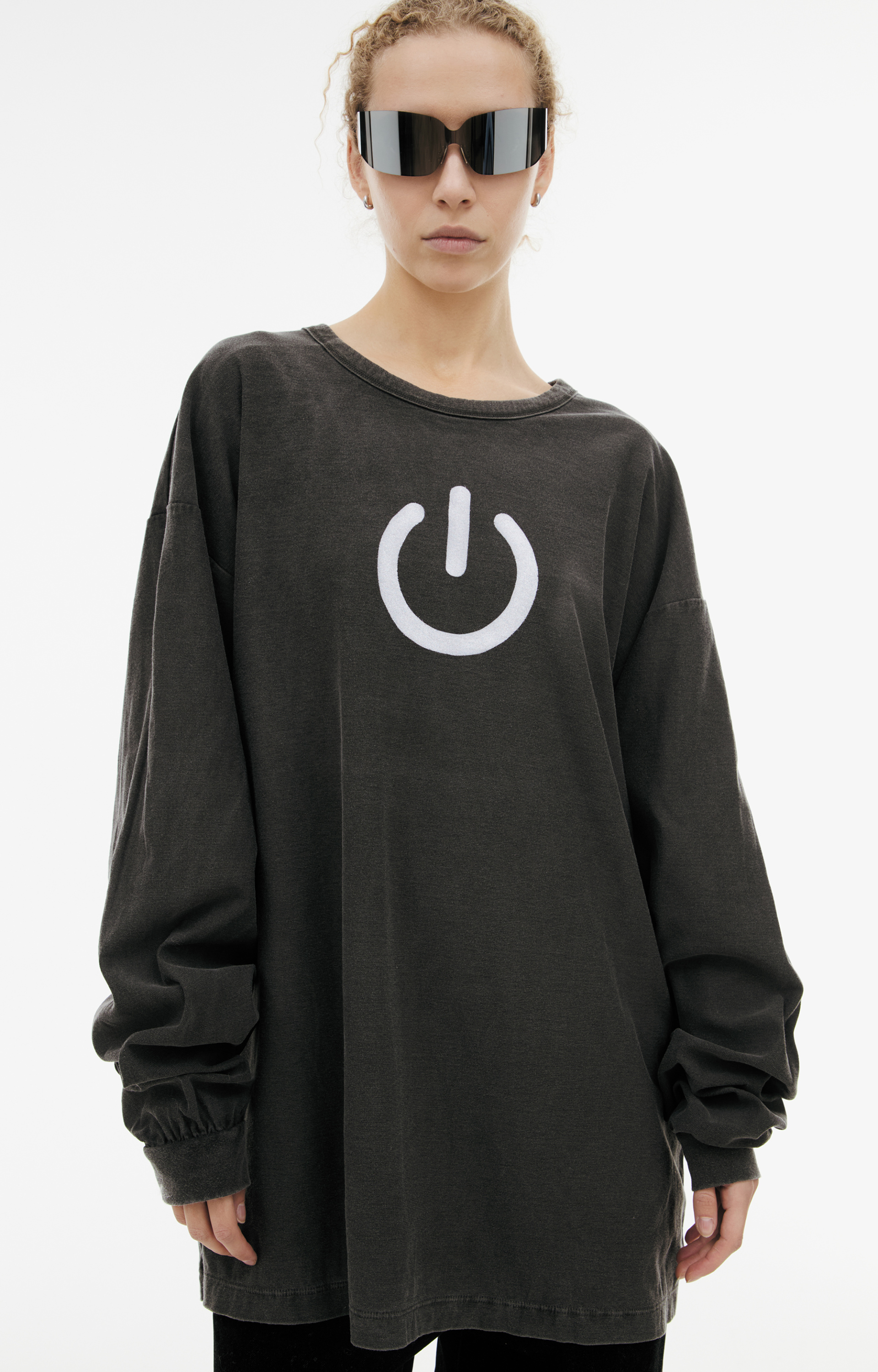 Doublet Лонгслив с принтом