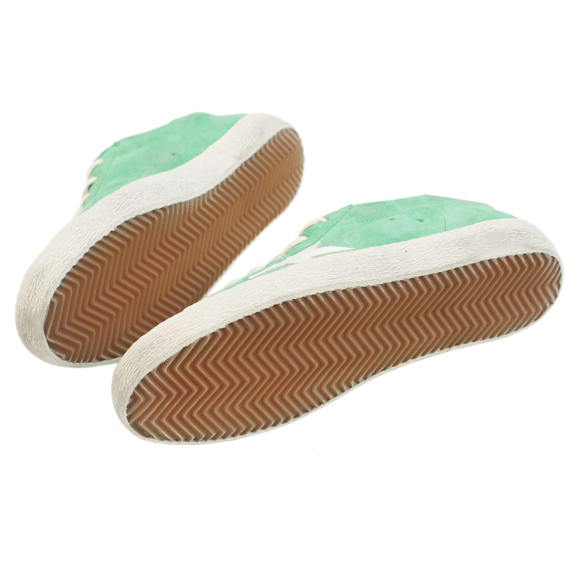 Golden Goose Замшевые кеды Superstar