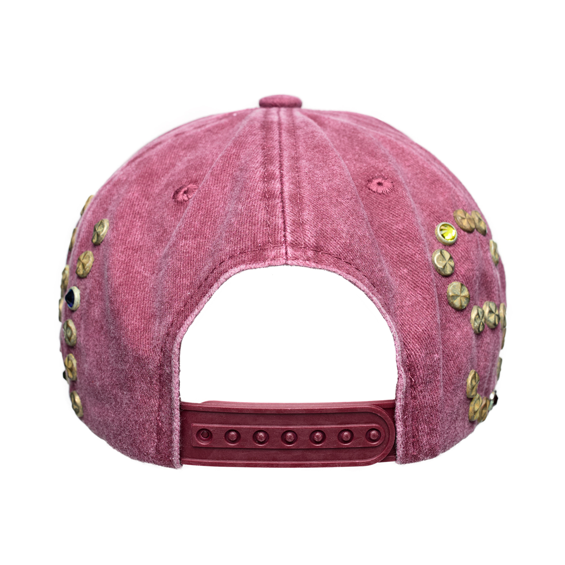 Satoshi Nakamoto Красная кепка с заклепками