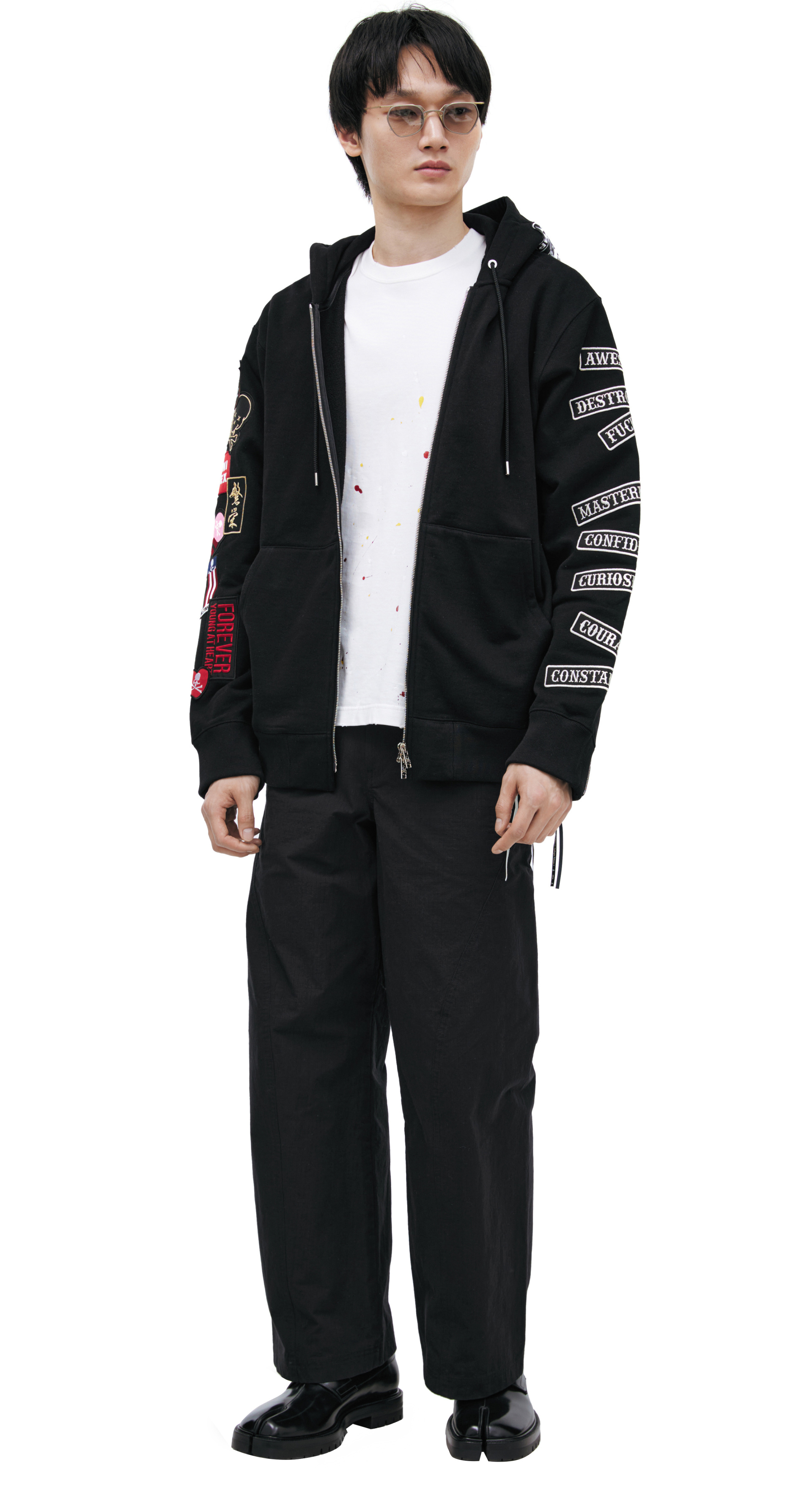 Mastermind WORLD Худи с патчами