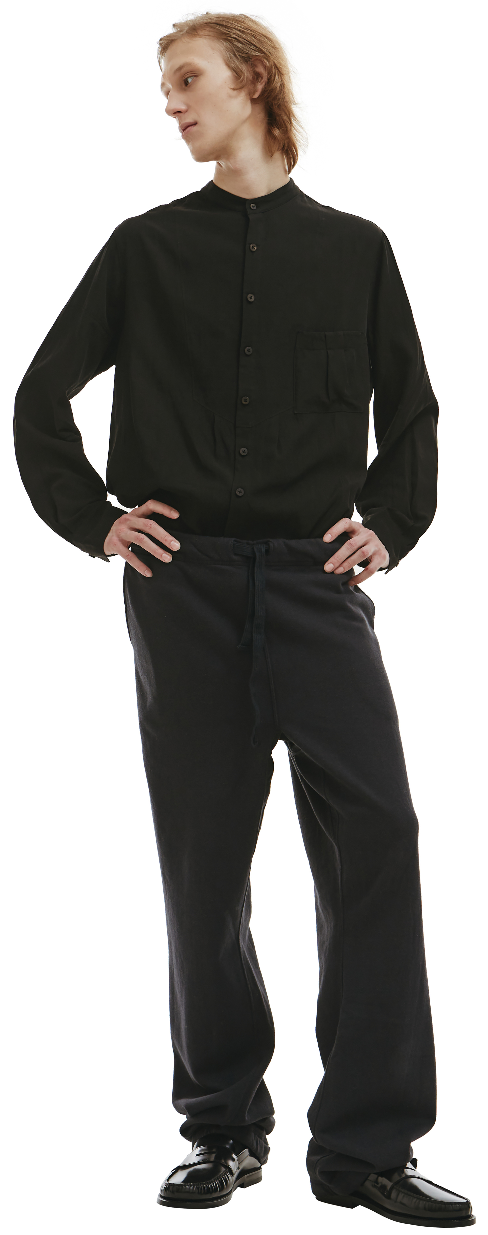 visvim Кашемировые брюки на кулиске