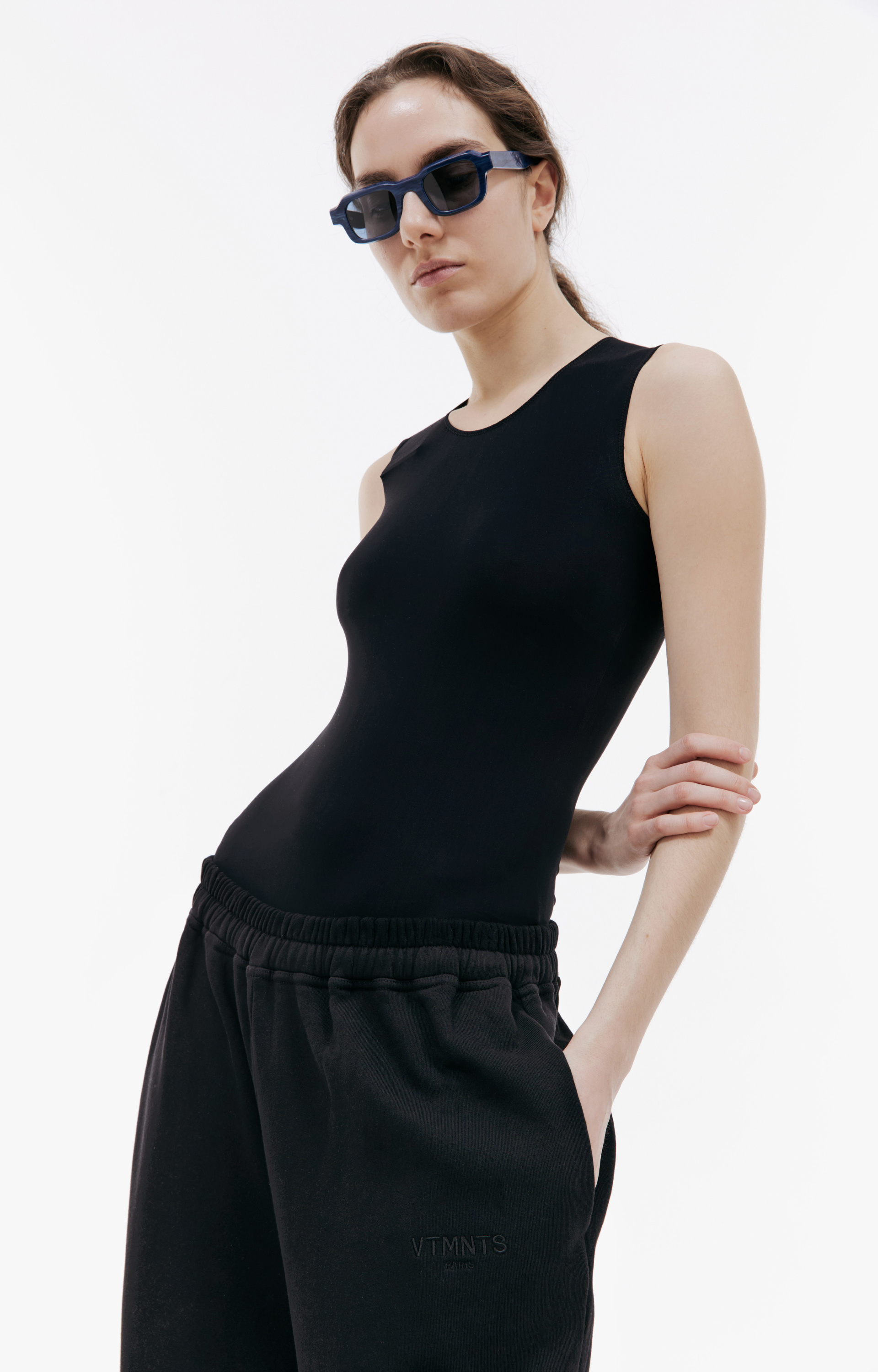 VTMNTS Широкие брюки с вышитым логотипом