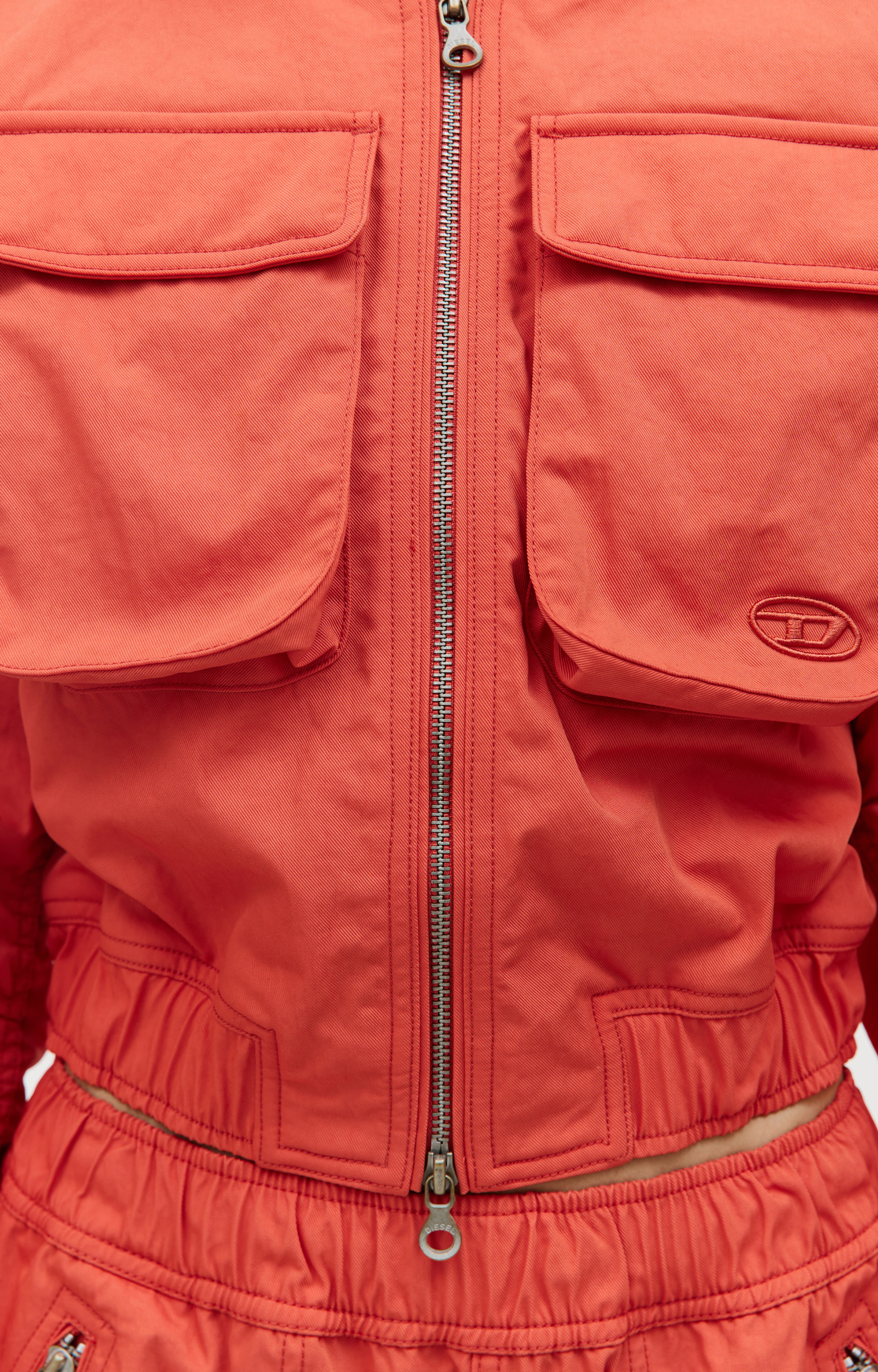 Diesel Укороченный бомбер с карманами