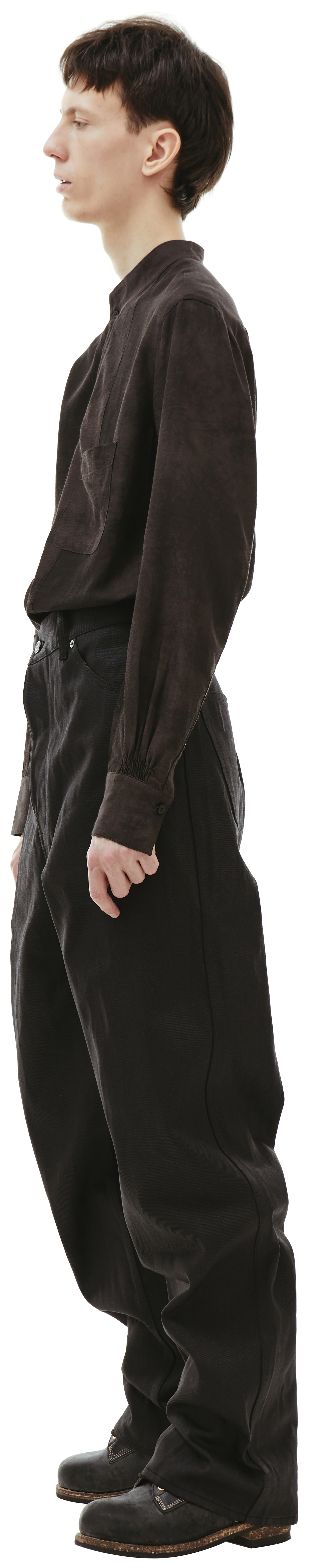 visvim Прямые джинсы Hakama