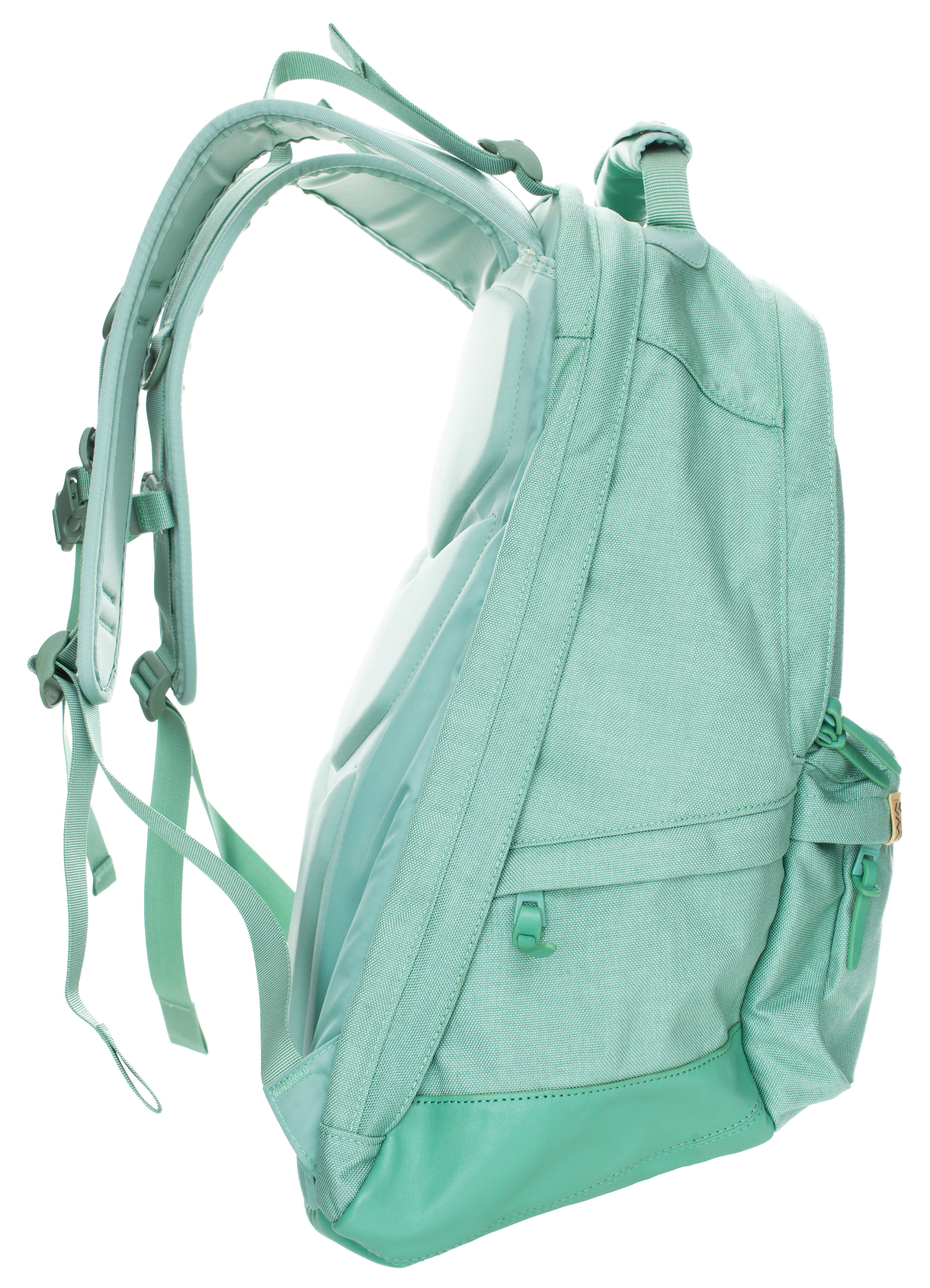 visvim Рюкзак с кожаной отделкой