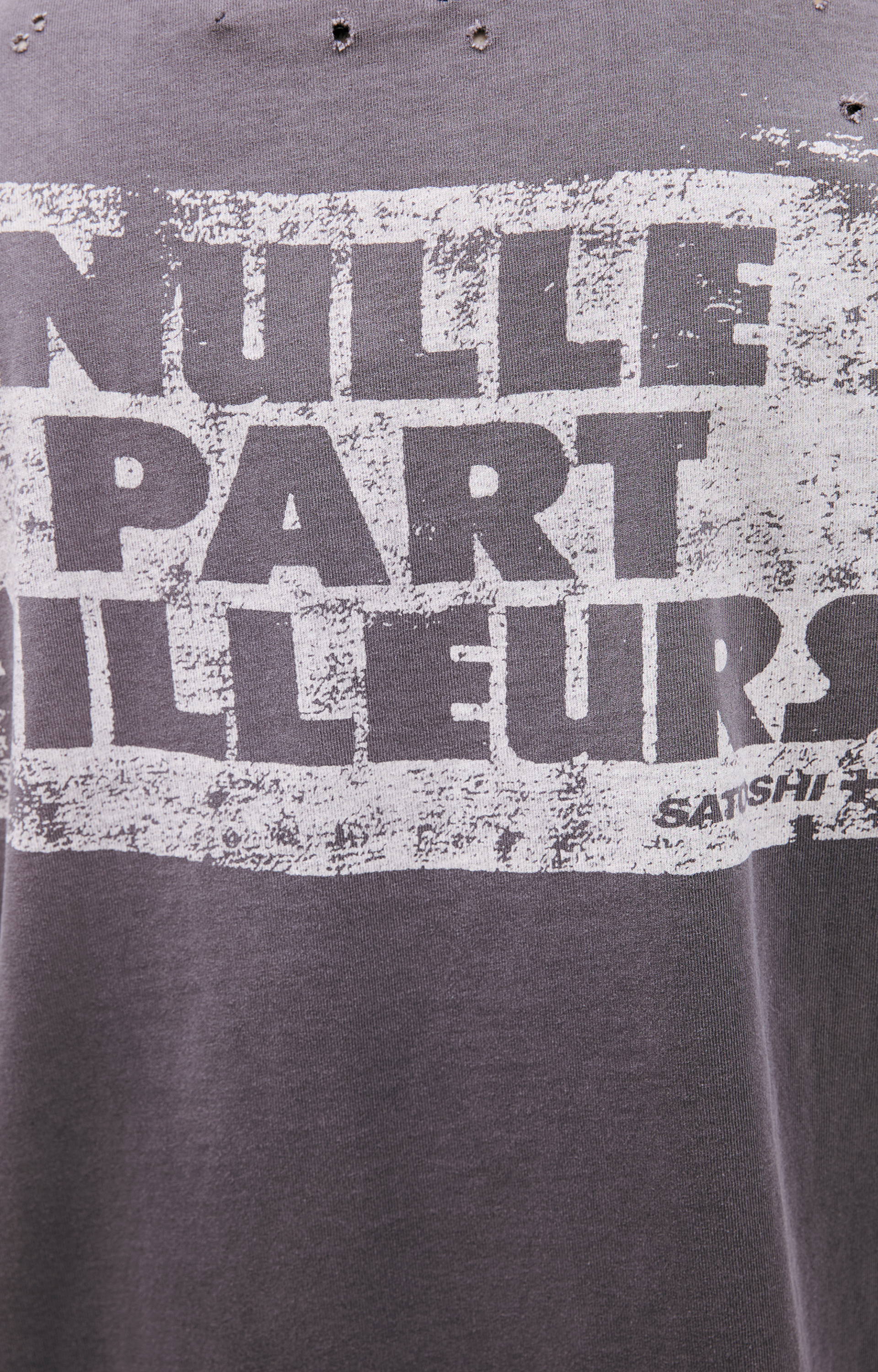 Satoshi Nakamoto Серая футболка с принтом