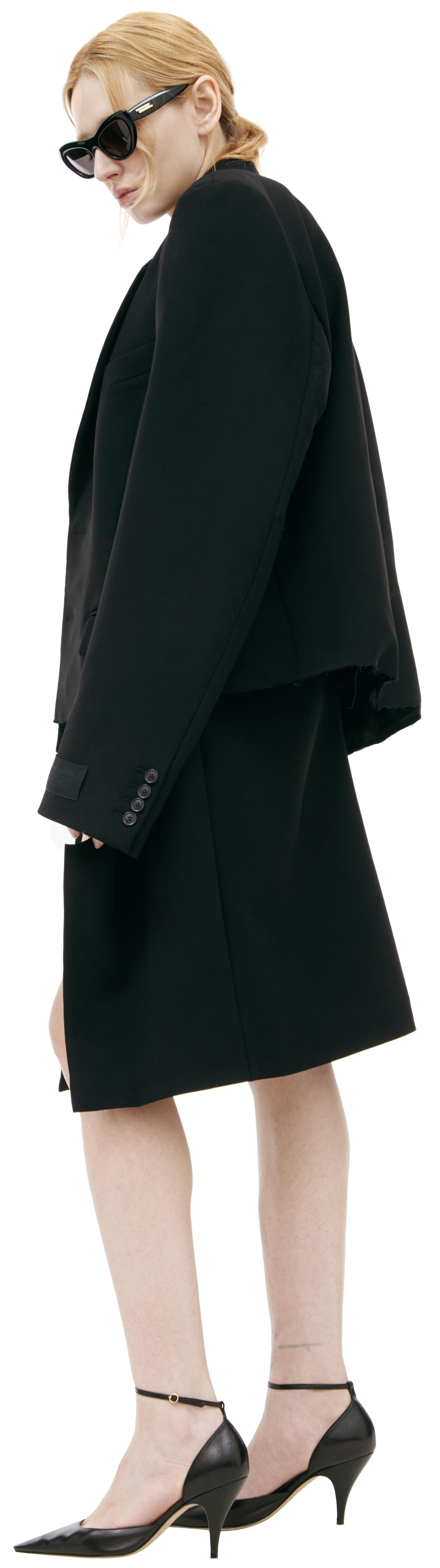 VETEMENTS Ооверсайз пиджак на пуговицах