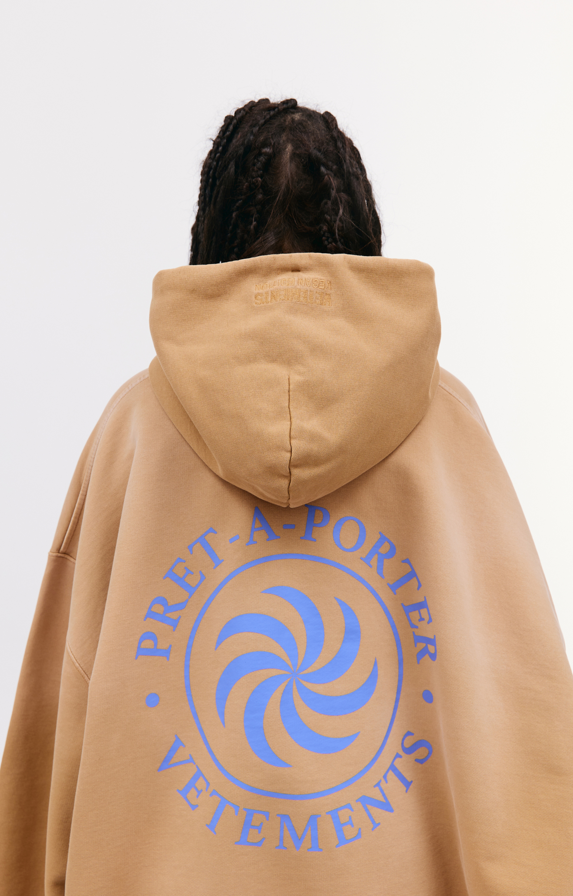 VETEMENTS Худи с принтом Vegan Edition