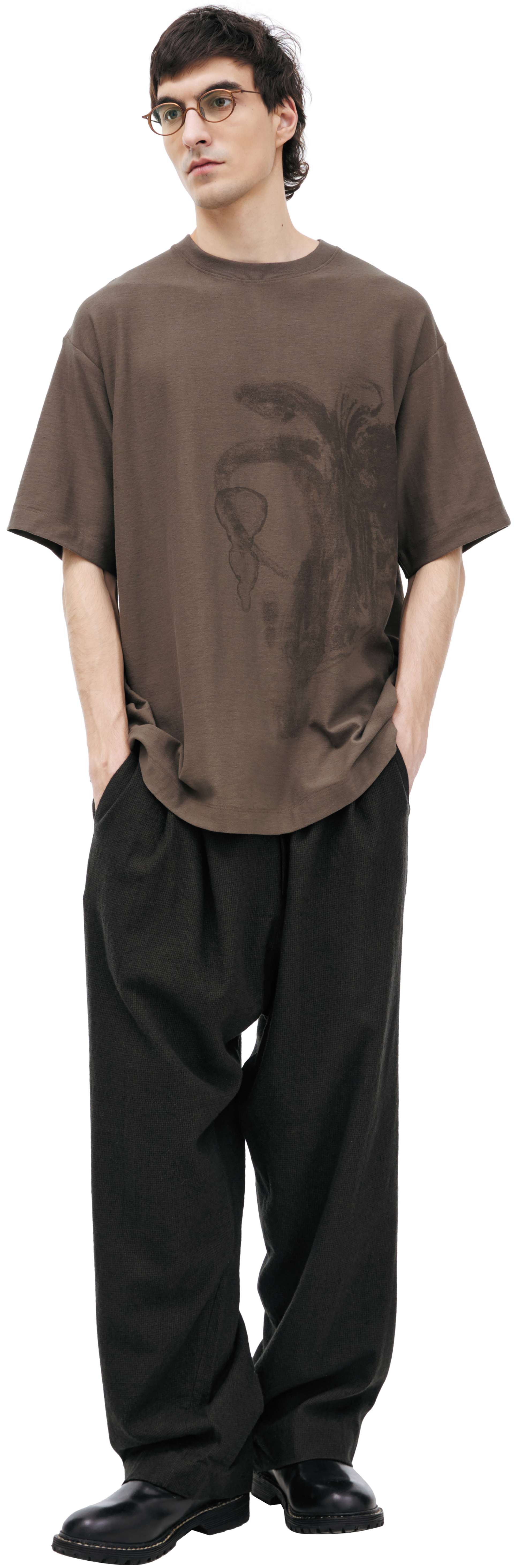 Ziggy Chen Футболка с принтом