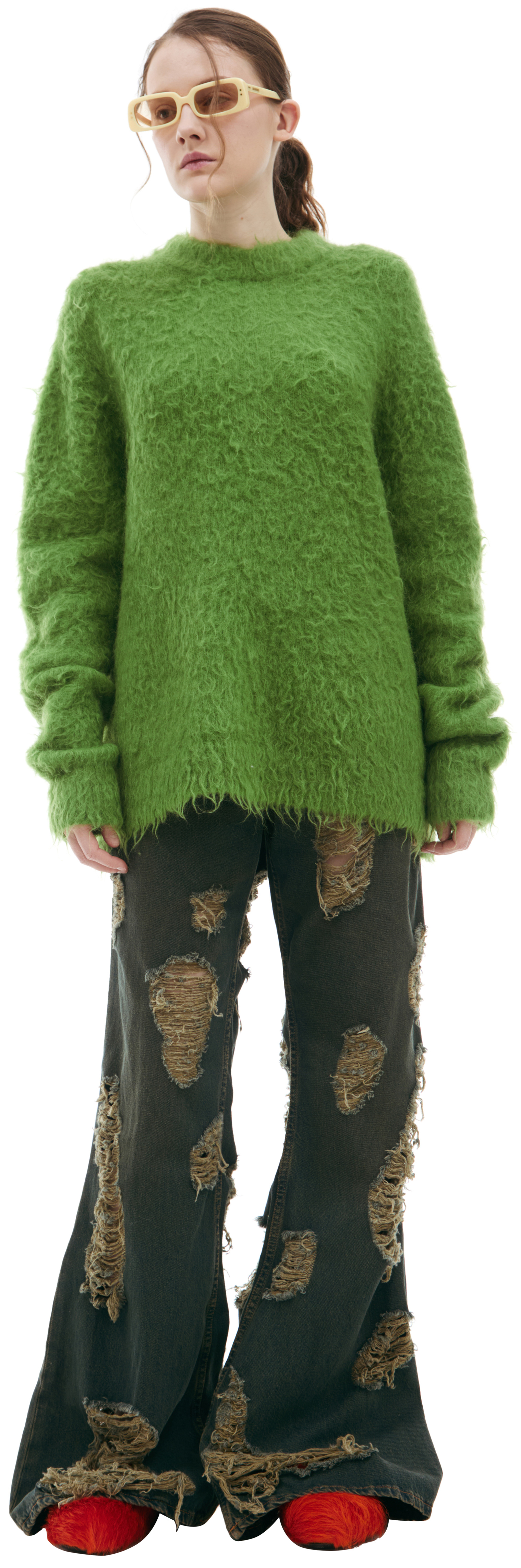 Acne Studios Вязаный свитер из шерсти