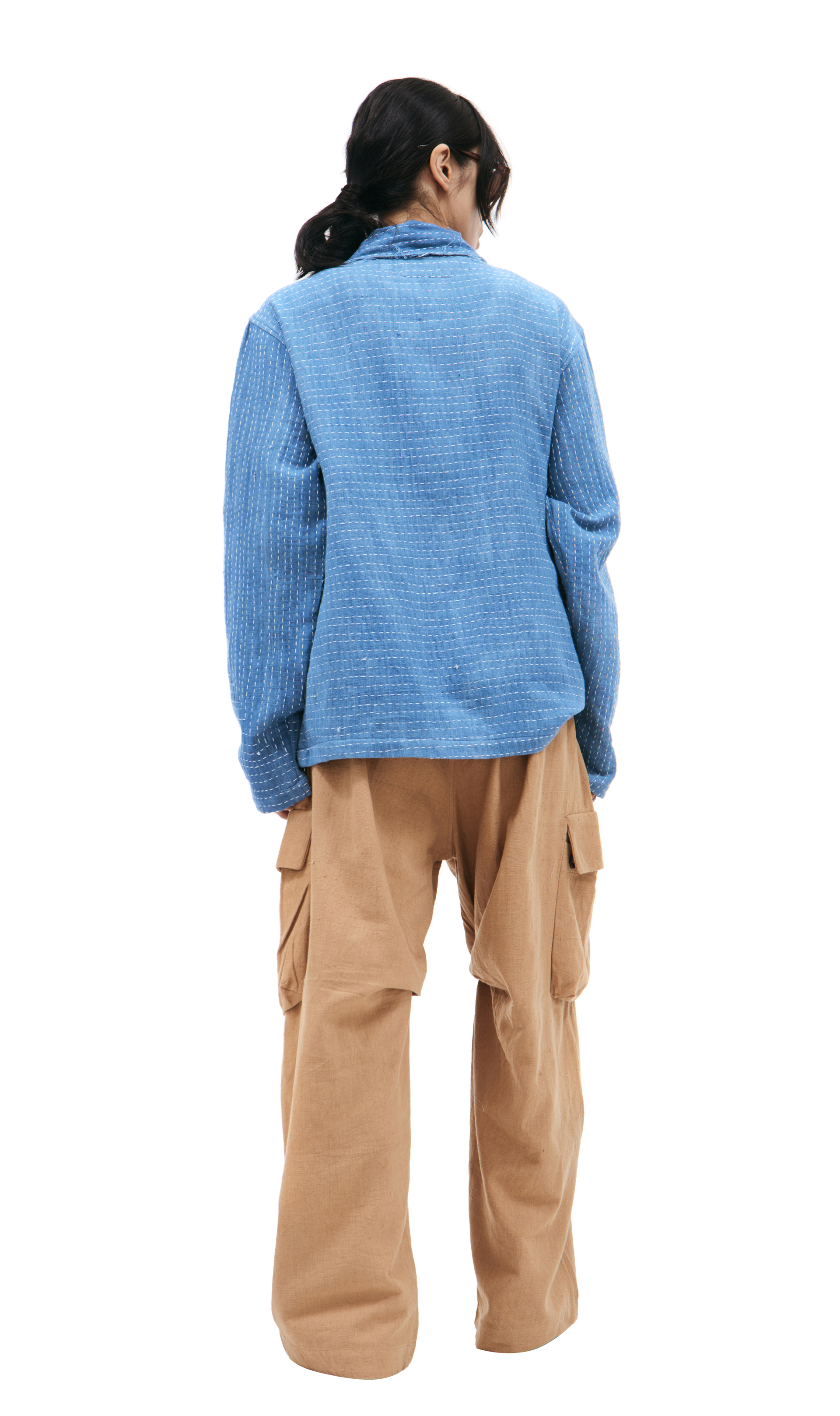 KARTIK Research Куртка в контрастной строчкой