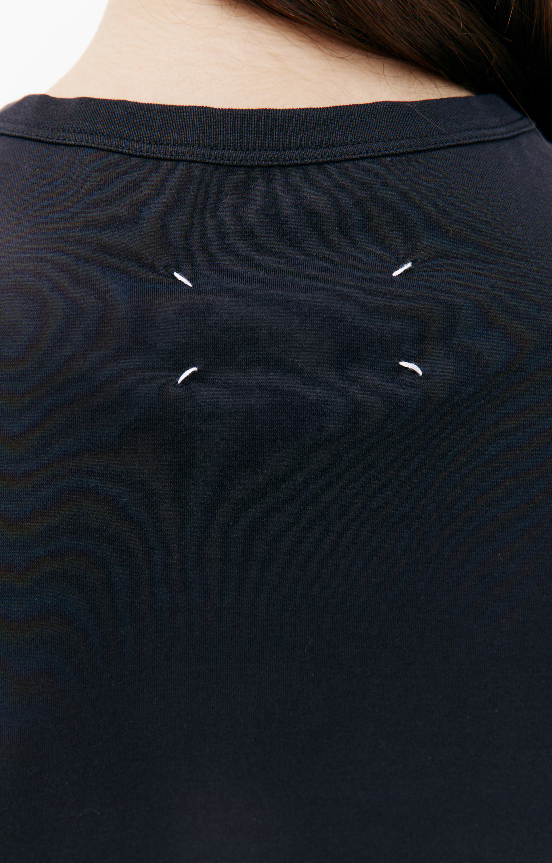 Maison Margiela Футболка с вышивкой логотипа