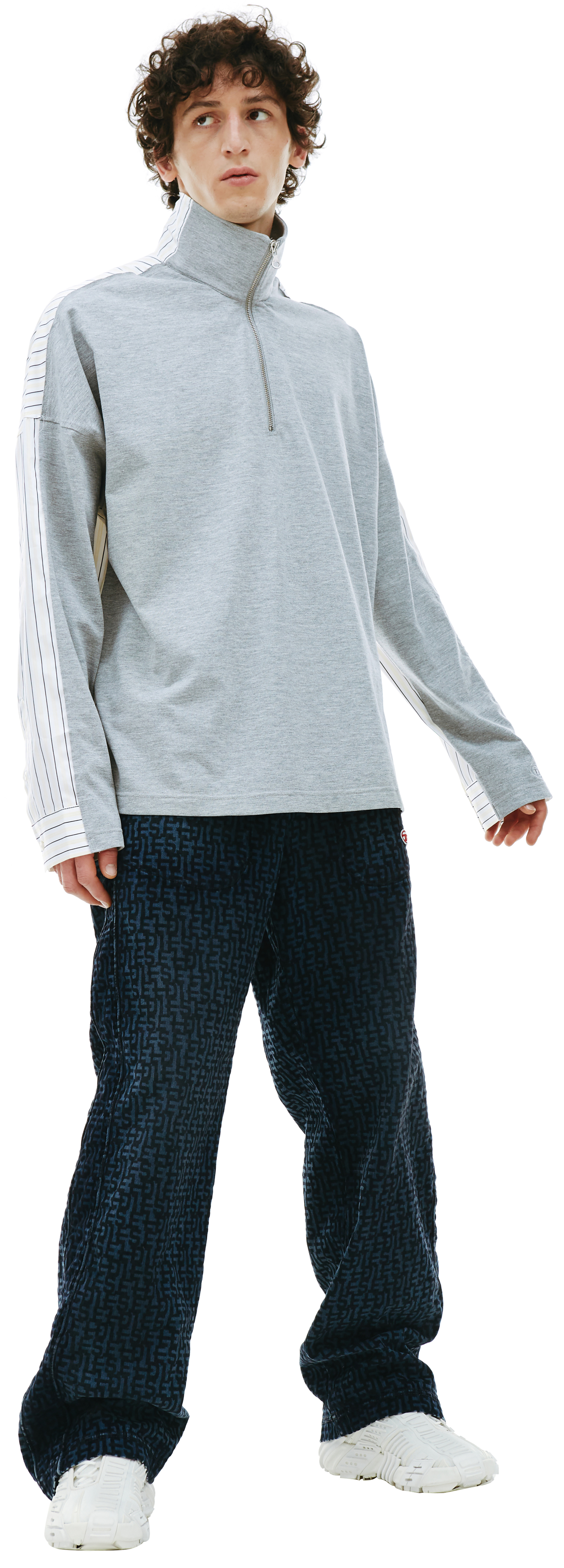 Diesel Лонгслив S-Gander-A с высоким воротником