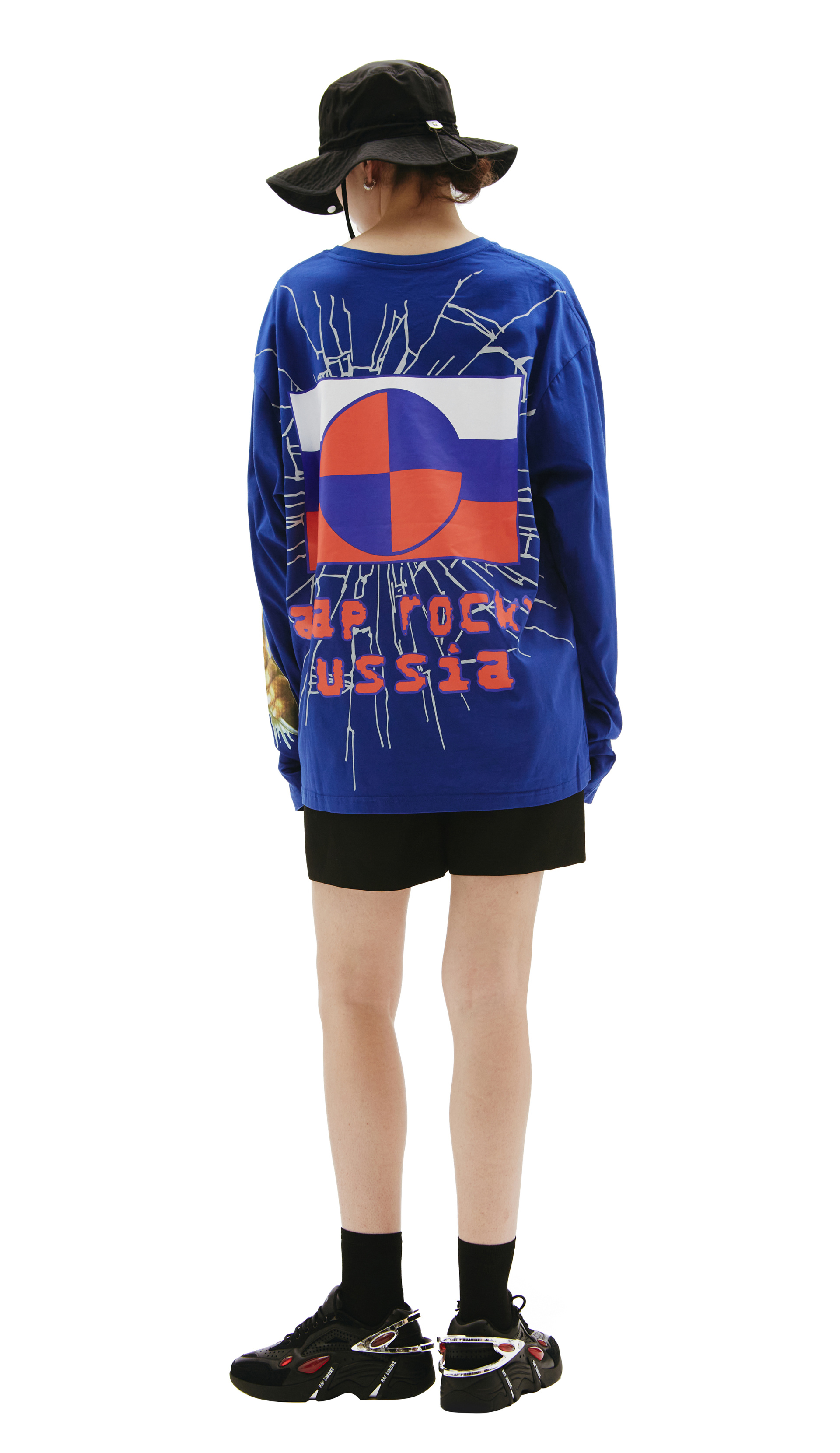 AWGE Синий лонгслив IN-GEN