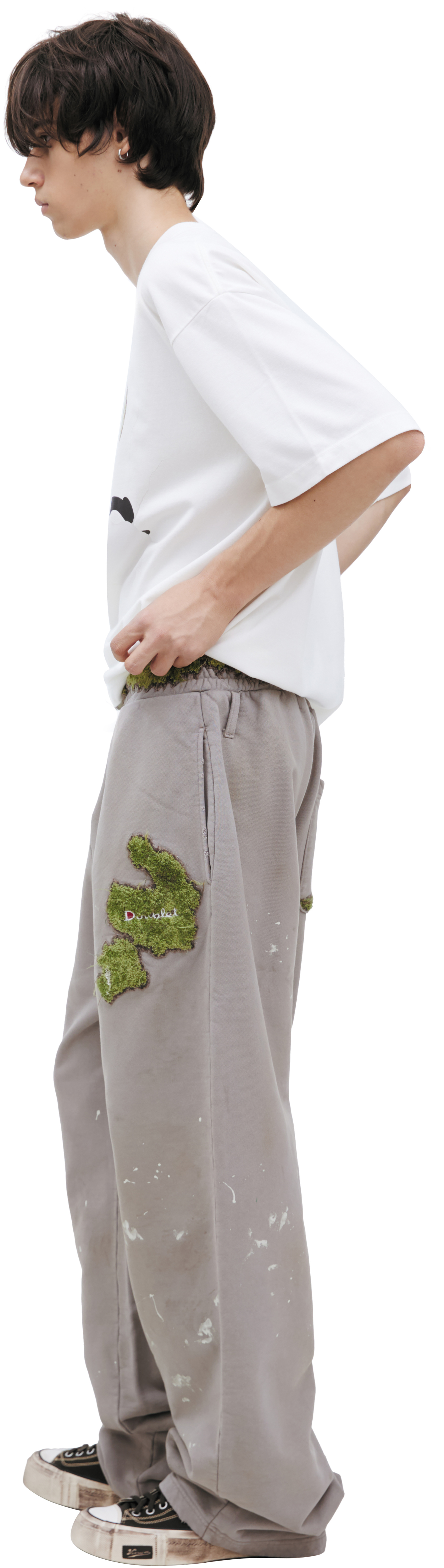 Doublet Брюки MOSS-GROWN EMBROIDERY
