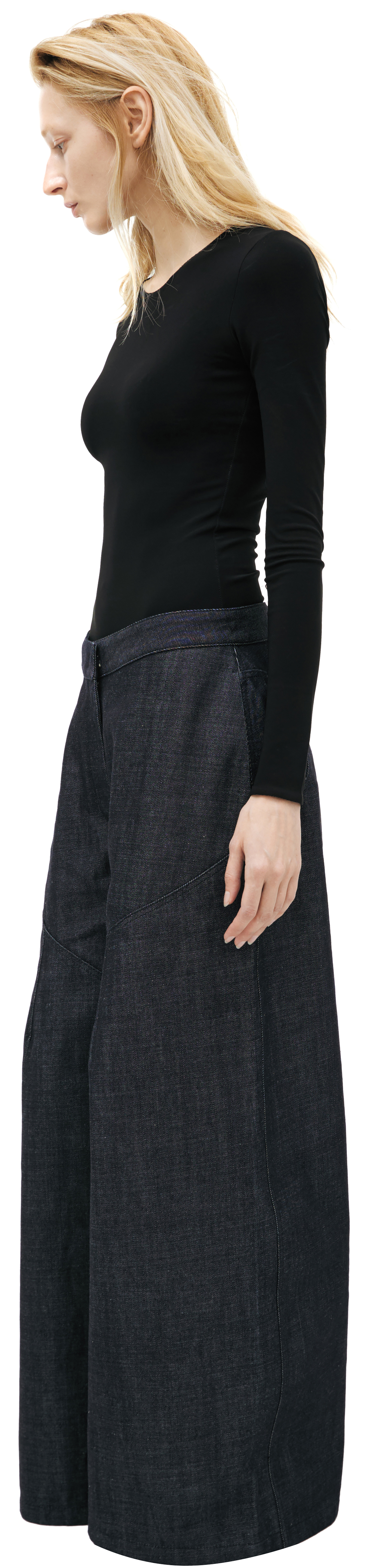 Jil Sander Широкие джинсы