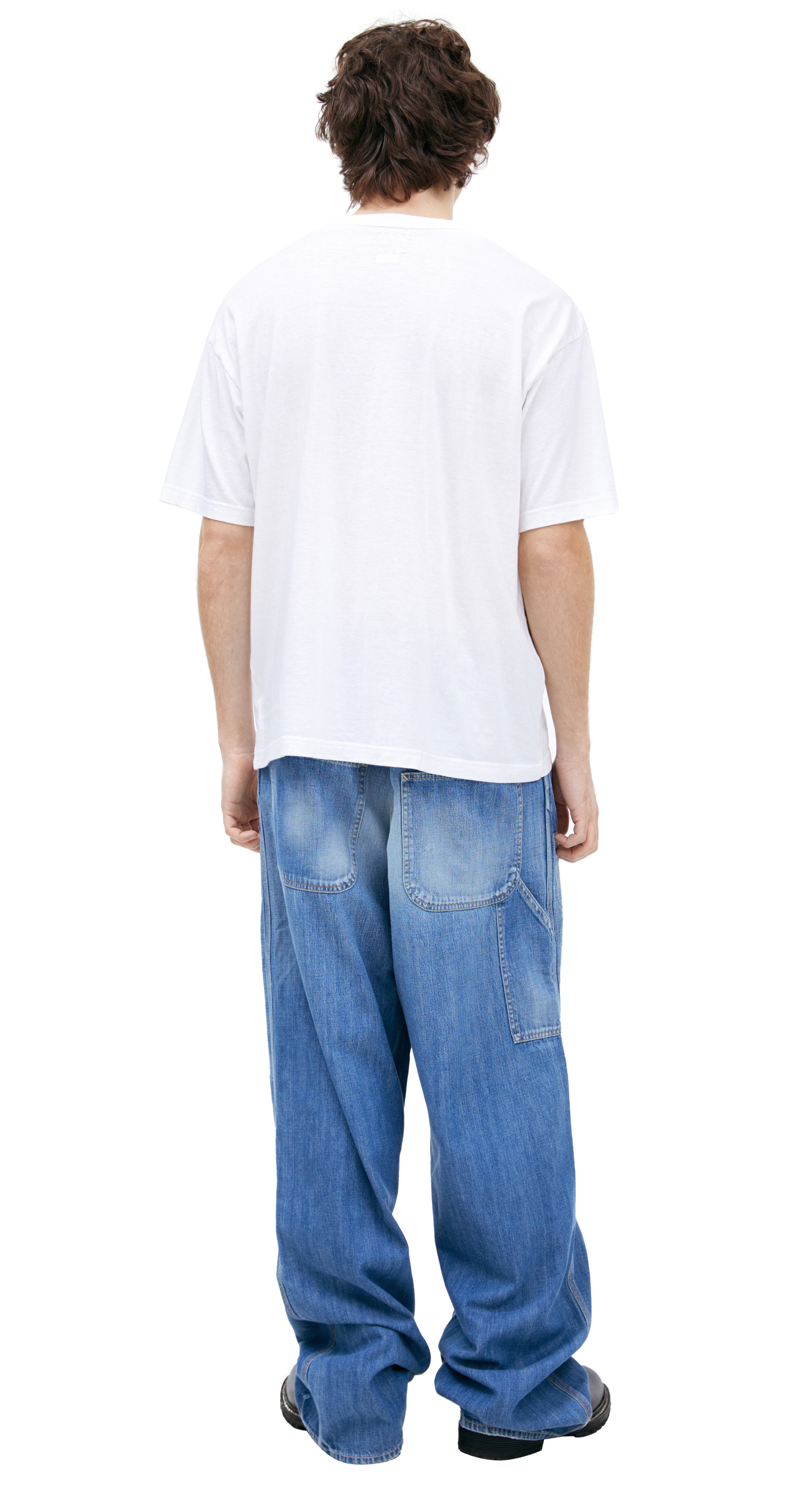 visvim Хлопковая футболка с логотипом