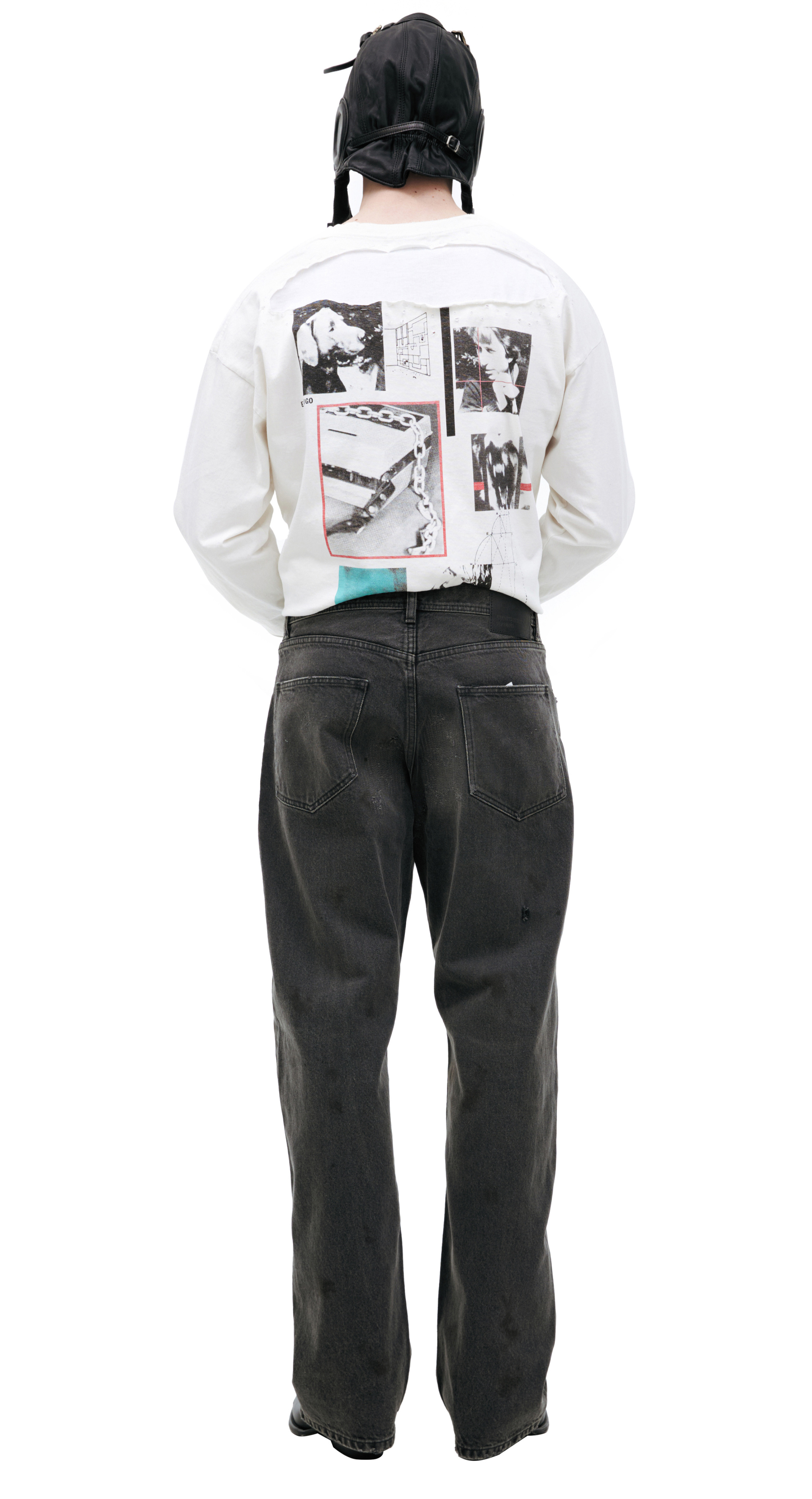 Enfants Riches Déprimés Джинсы с эффектом потертостей