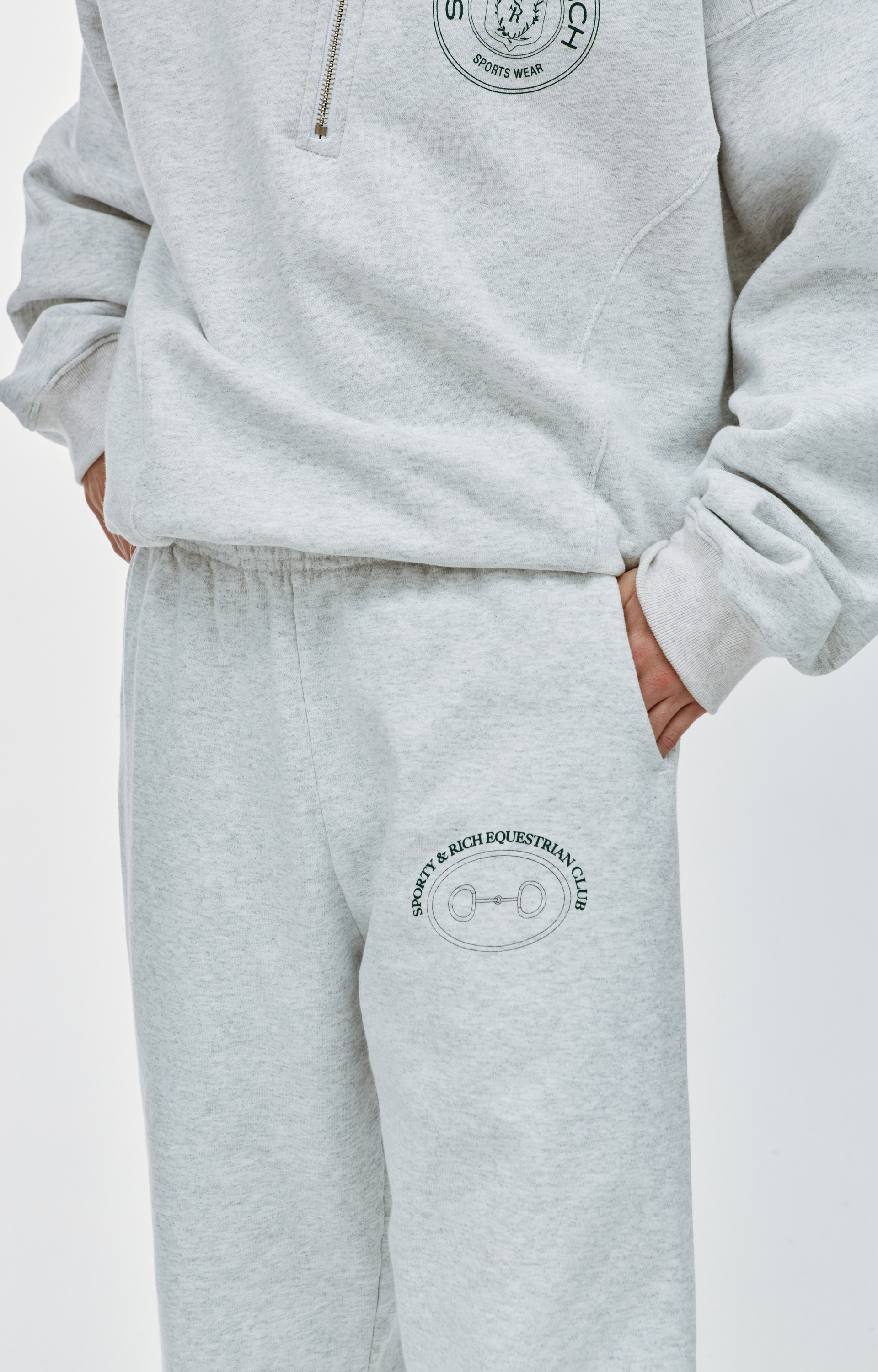 SPORTY & RICH Спортивные брюки Equestrian Club