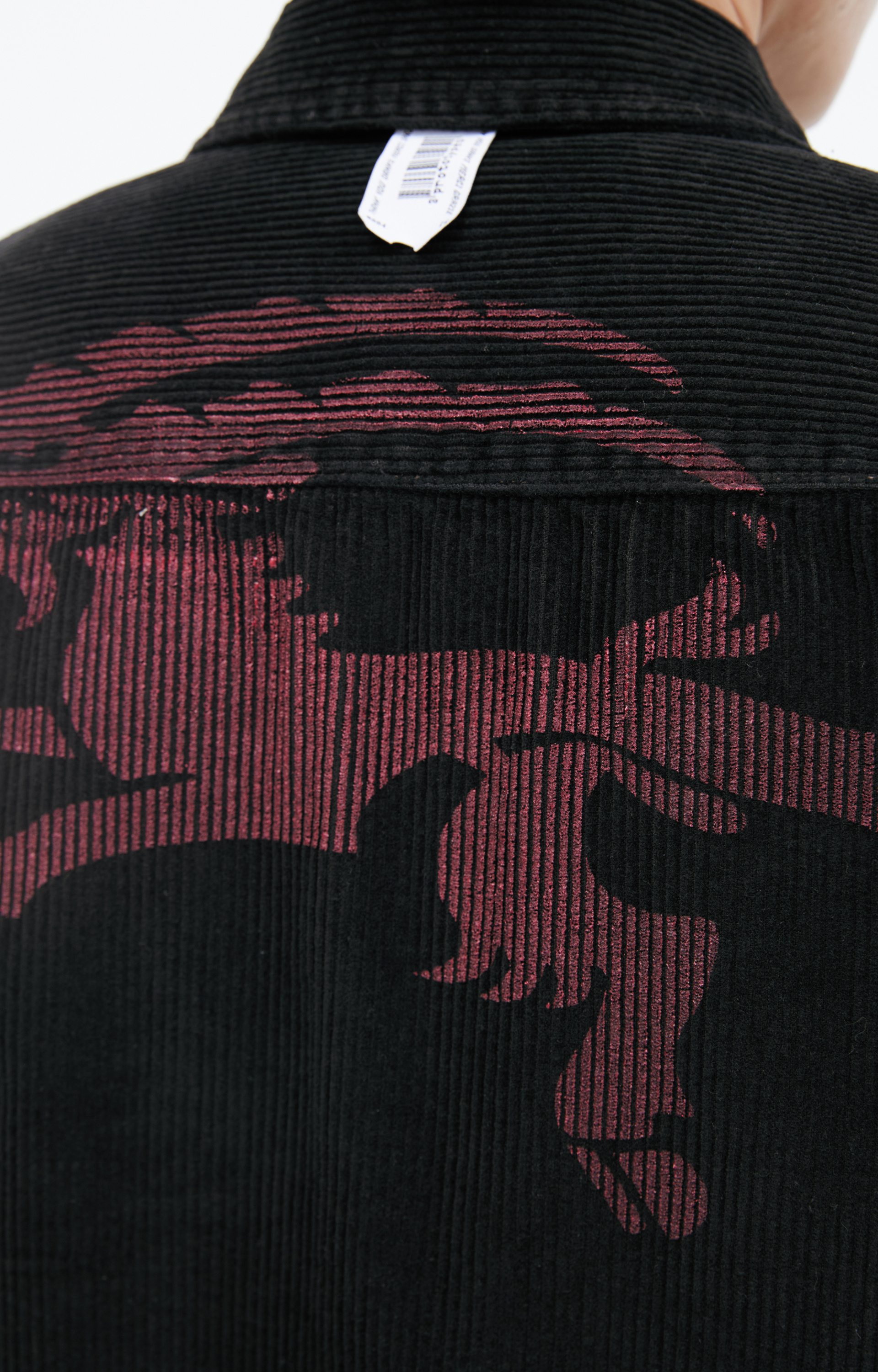 PROTOTYPES Вельветовая рубашка с накладными карманами