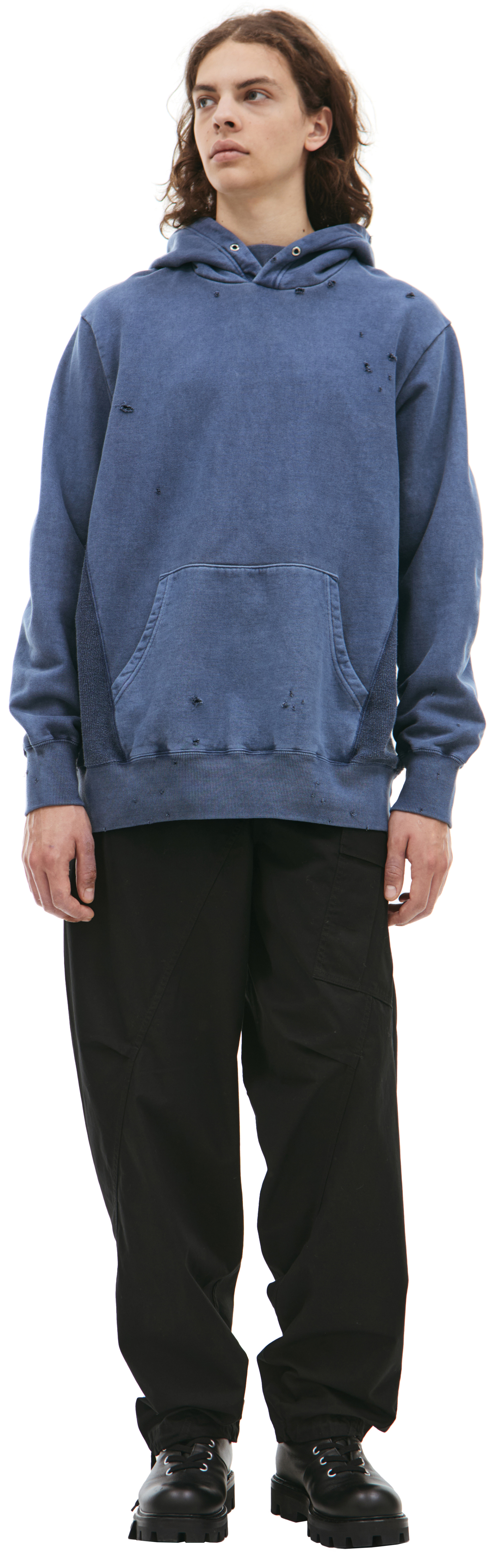 Undercover Рваное худи