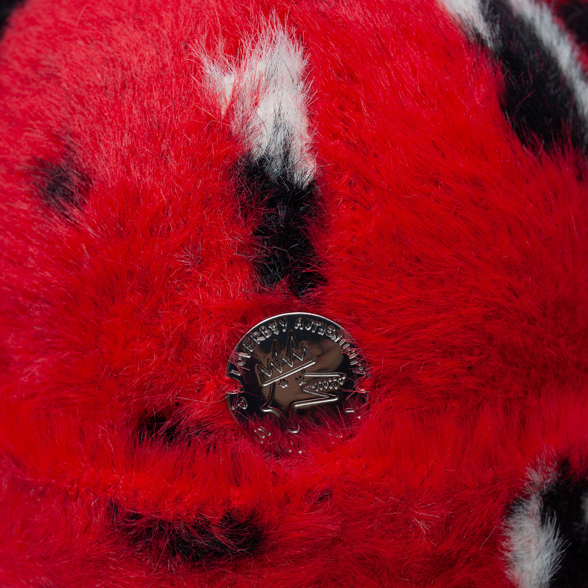 CHARLES JEFFREY LOVERBOY Красная шапка с ушами