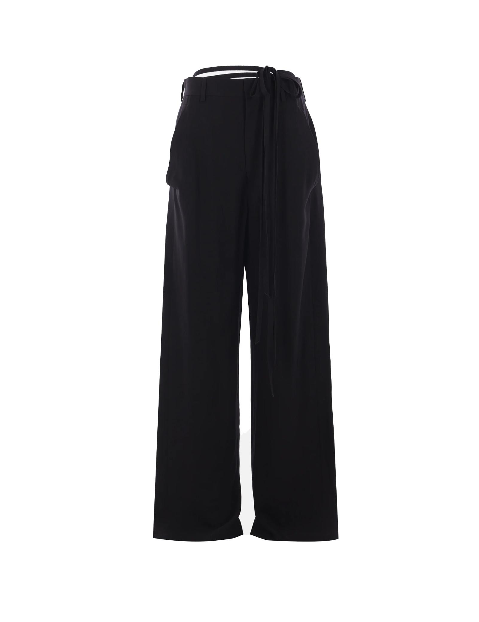 Ann Demeulemeester Брюки с завязками на талии