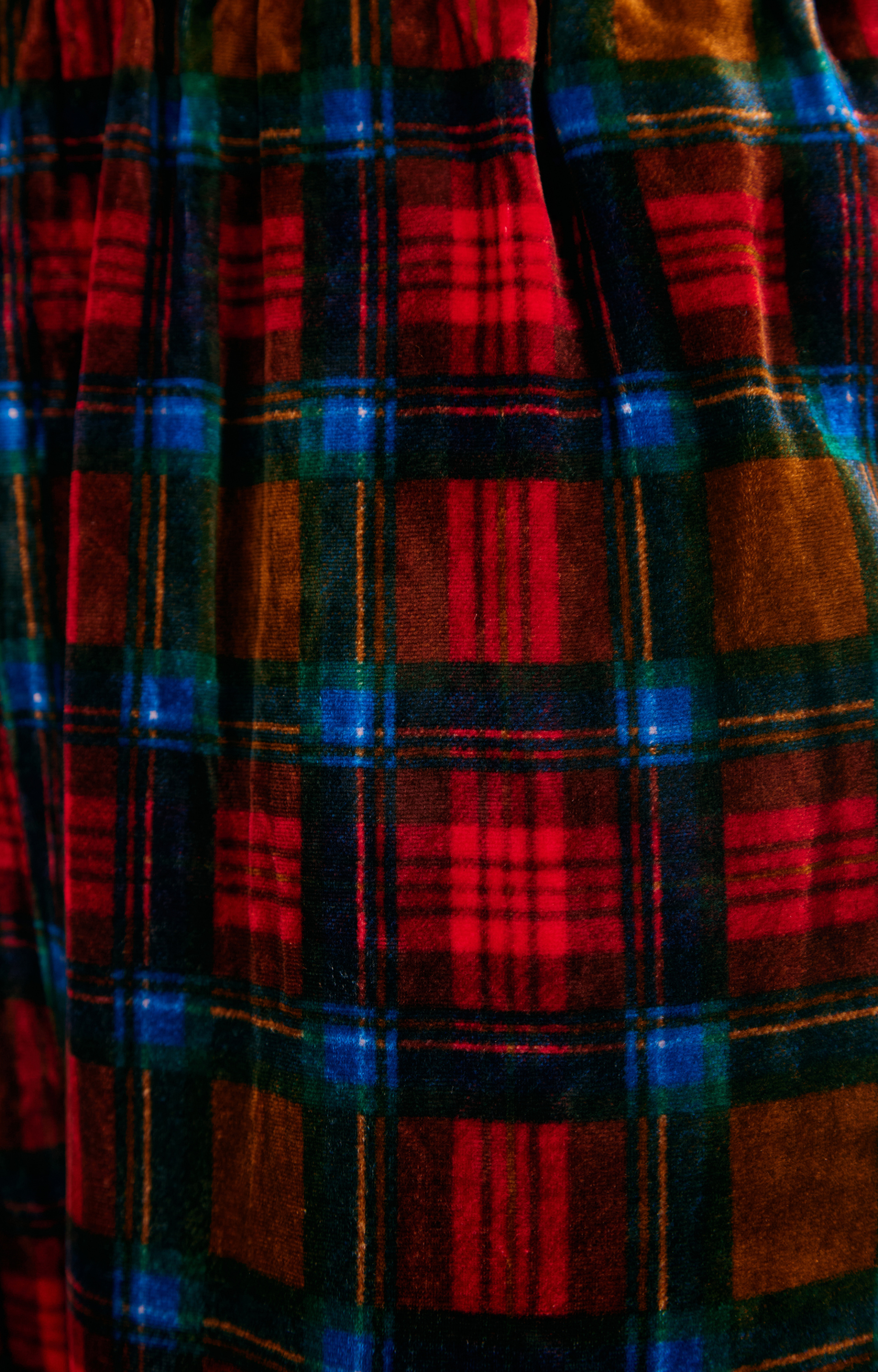 Acne Studios Красные брюки в клетку