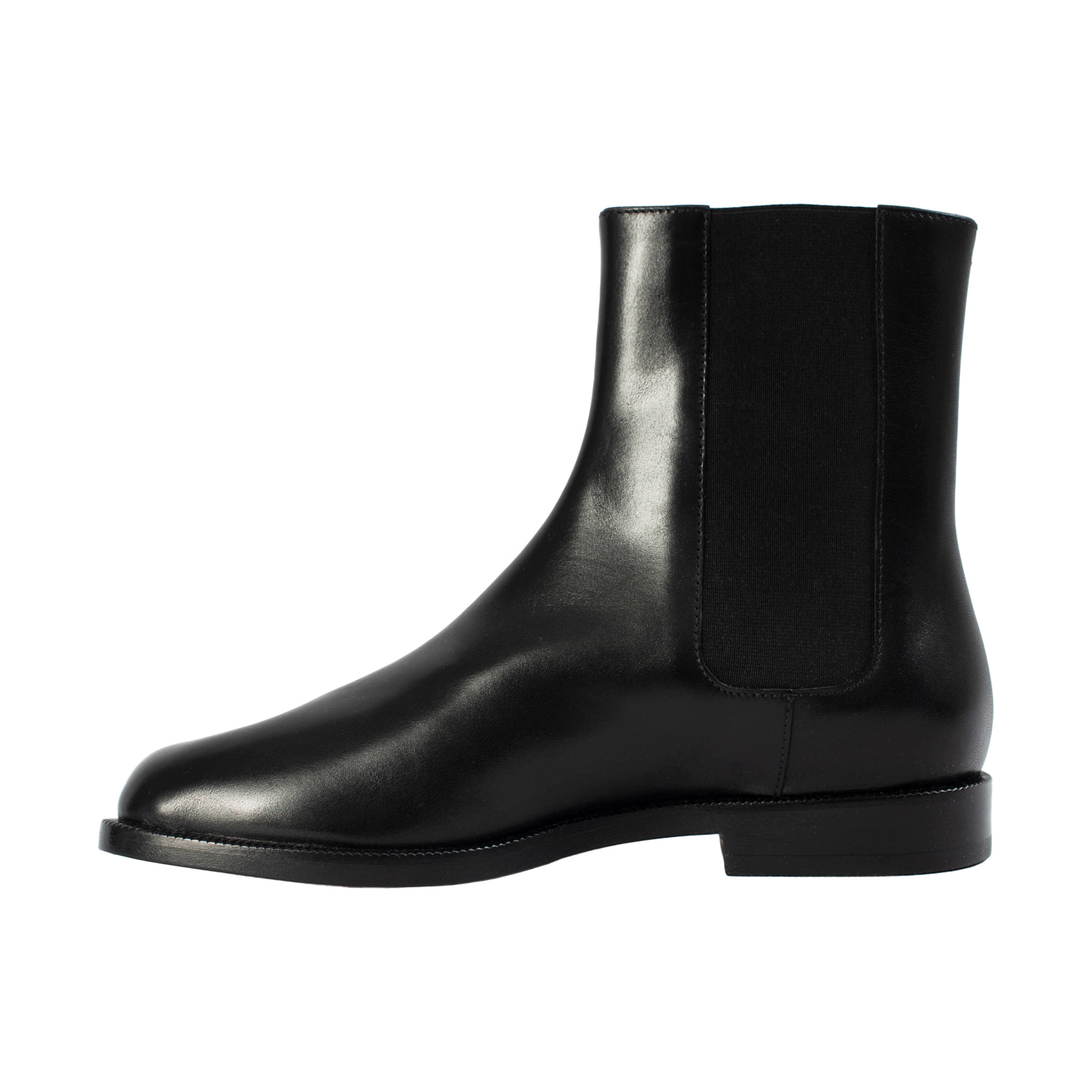 Maison Margiela Черные кожаные челси Tabi