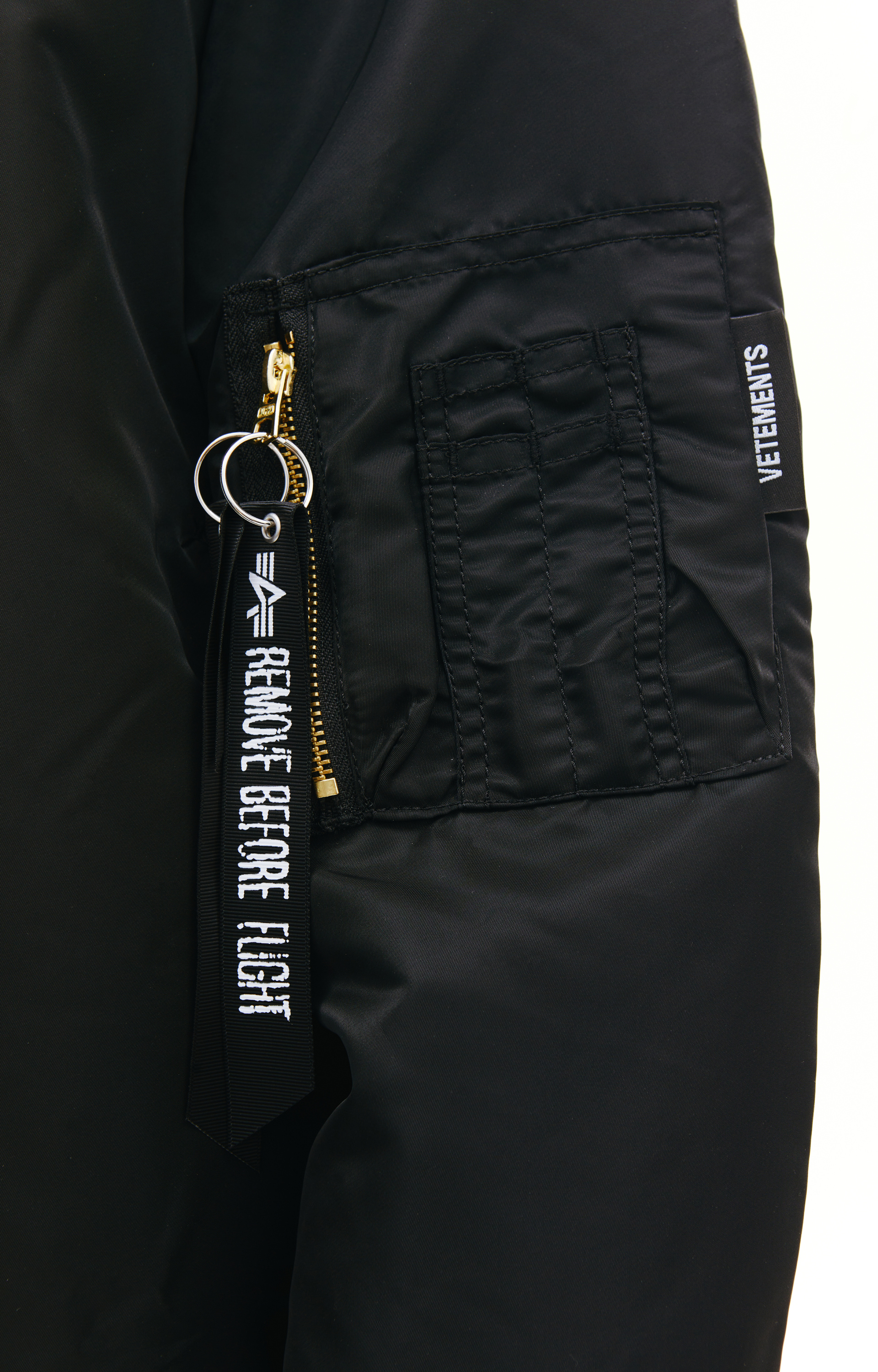 VETEMENTS Двусторонний бомбер VETEMENTS x Alpha Industries
