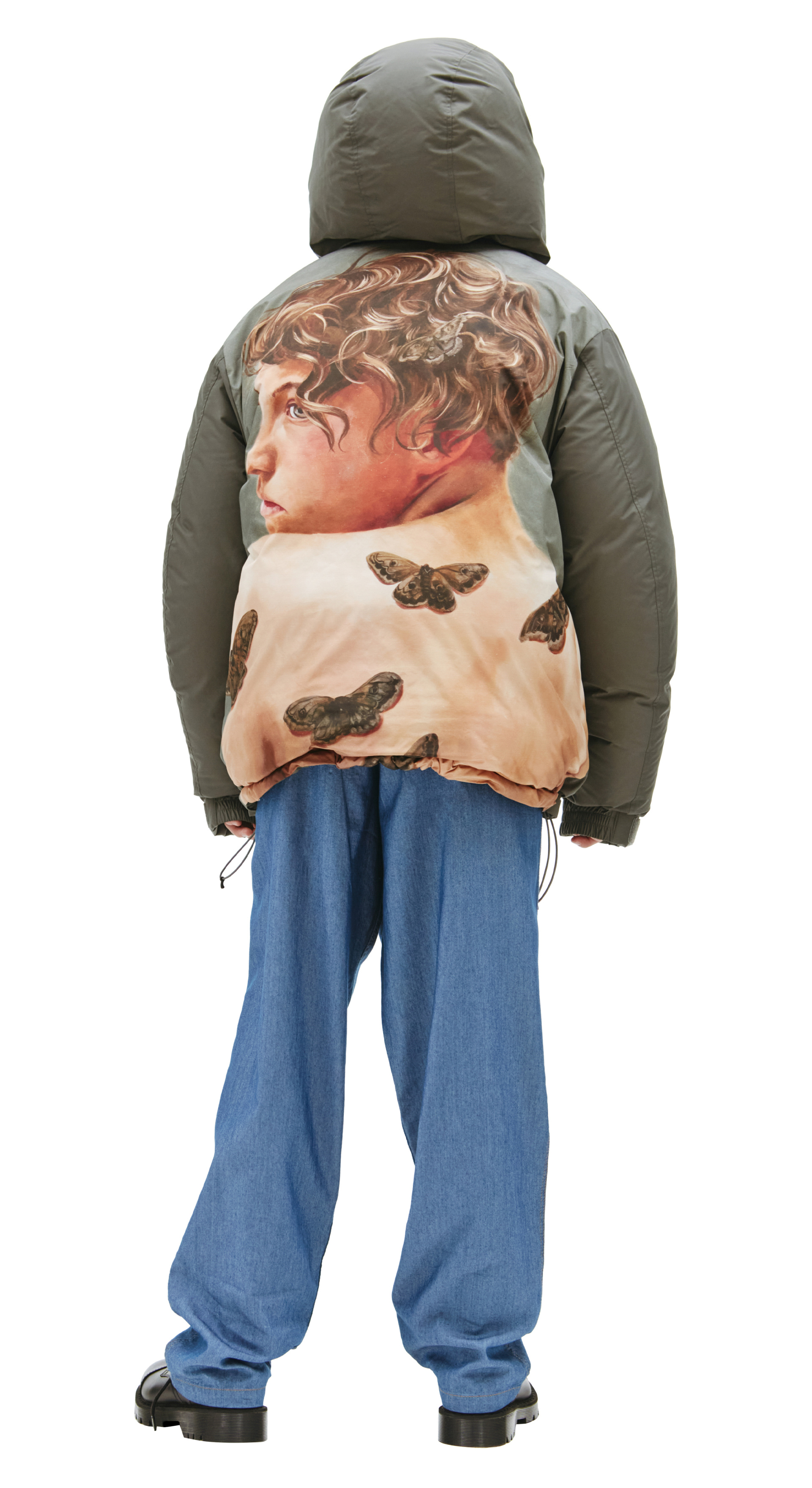 Undercover Пуховик с иллюстрациями Маркуса Окессона