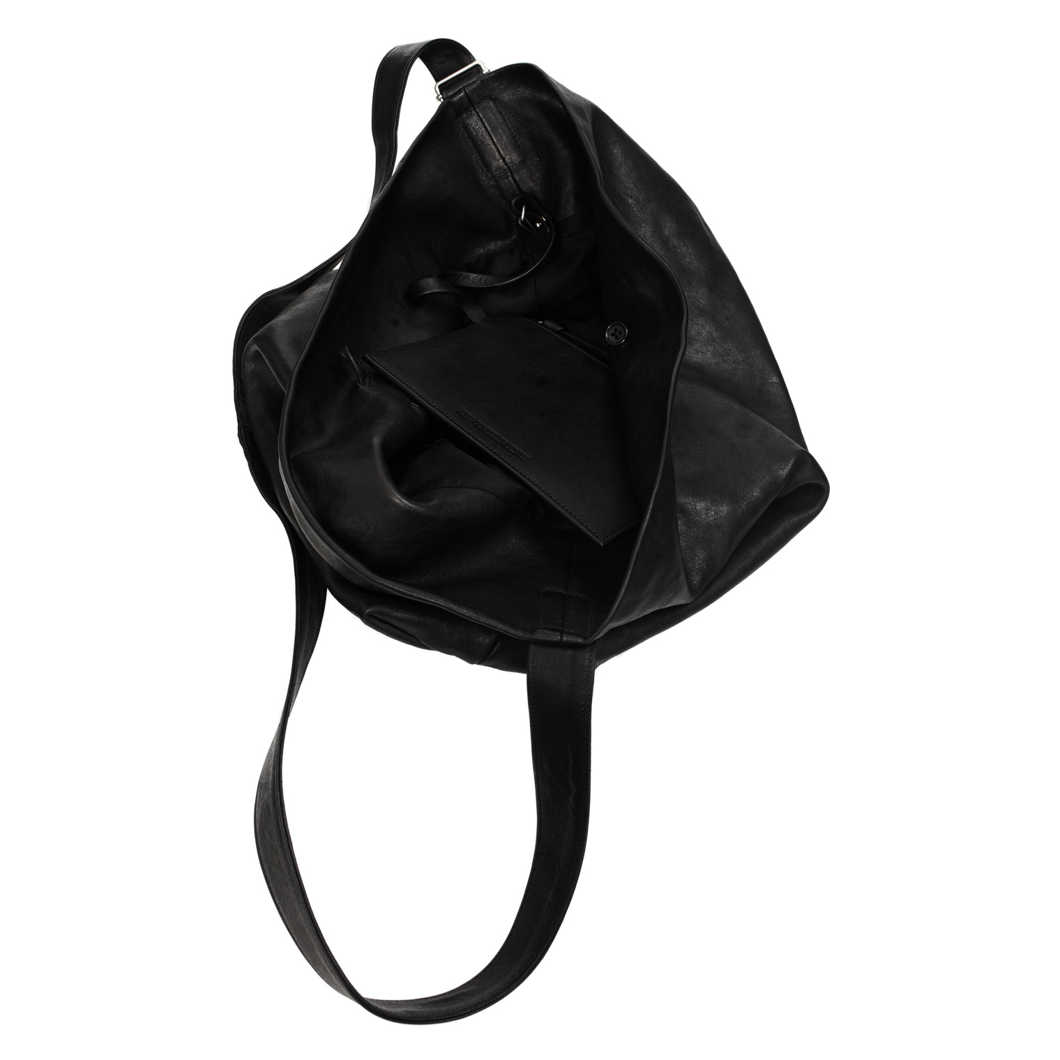 Ann Demeulemeester Черная сумка из кожи