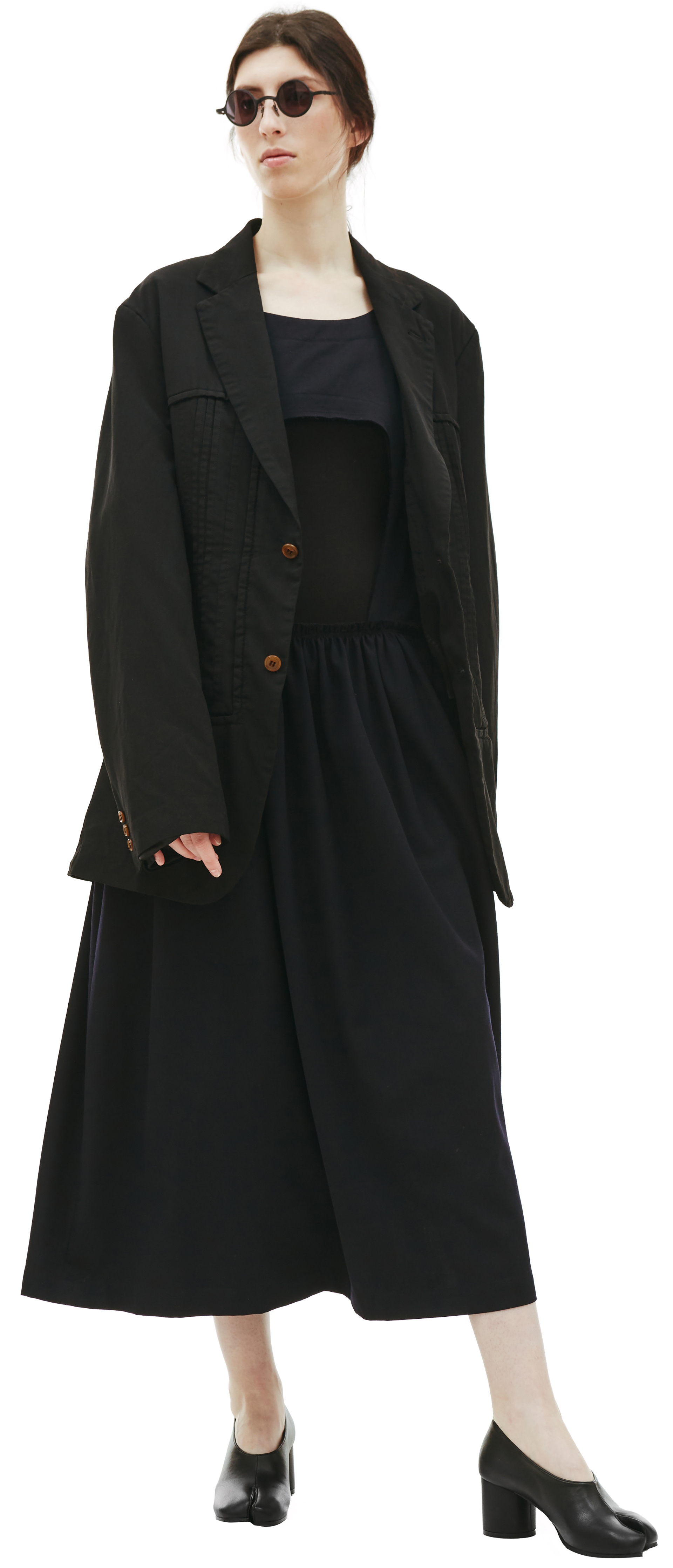 Comme des Garcons Homme plus Черный приталенный пиджак