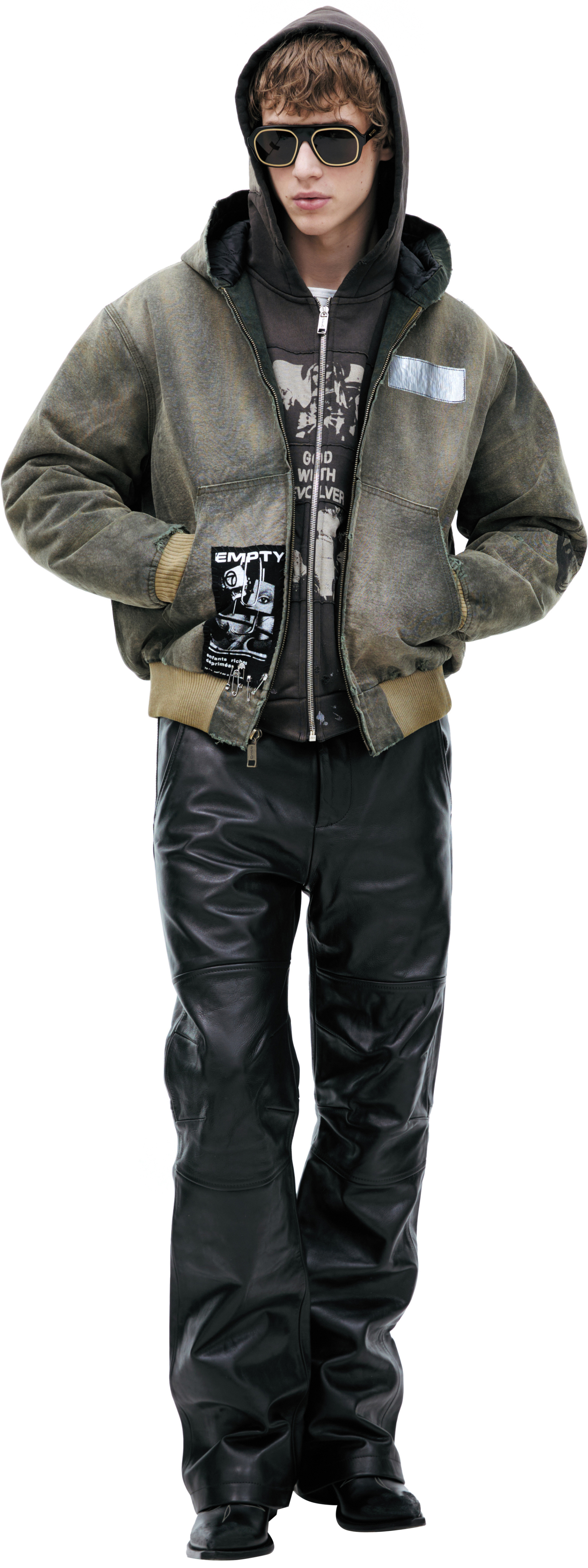 Enfants Riches Déprimés Джинсовая куртка с патчем