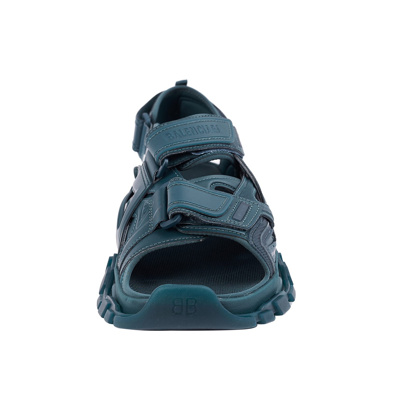 Balenciaga Зеленые сандалии Track