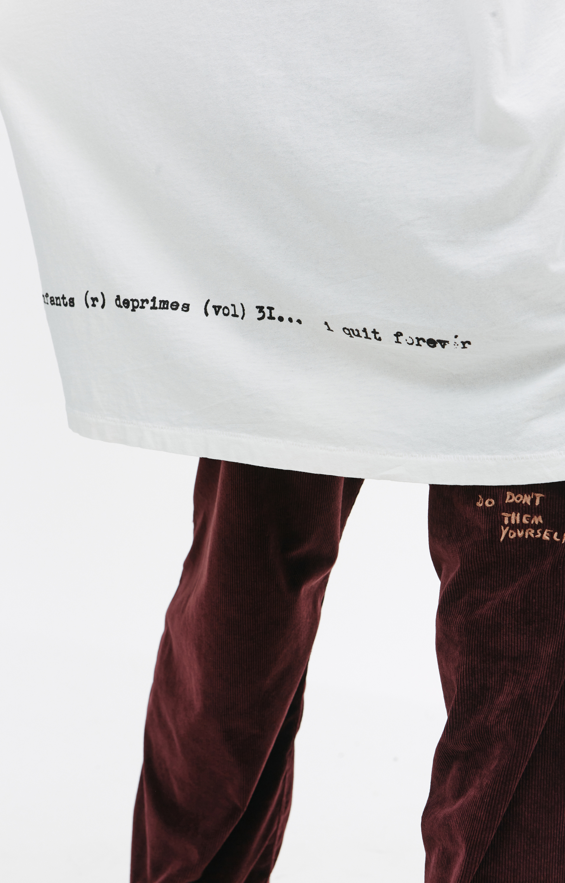 Enfants Riches Déprimés Оверсайз футболка Sad Clown