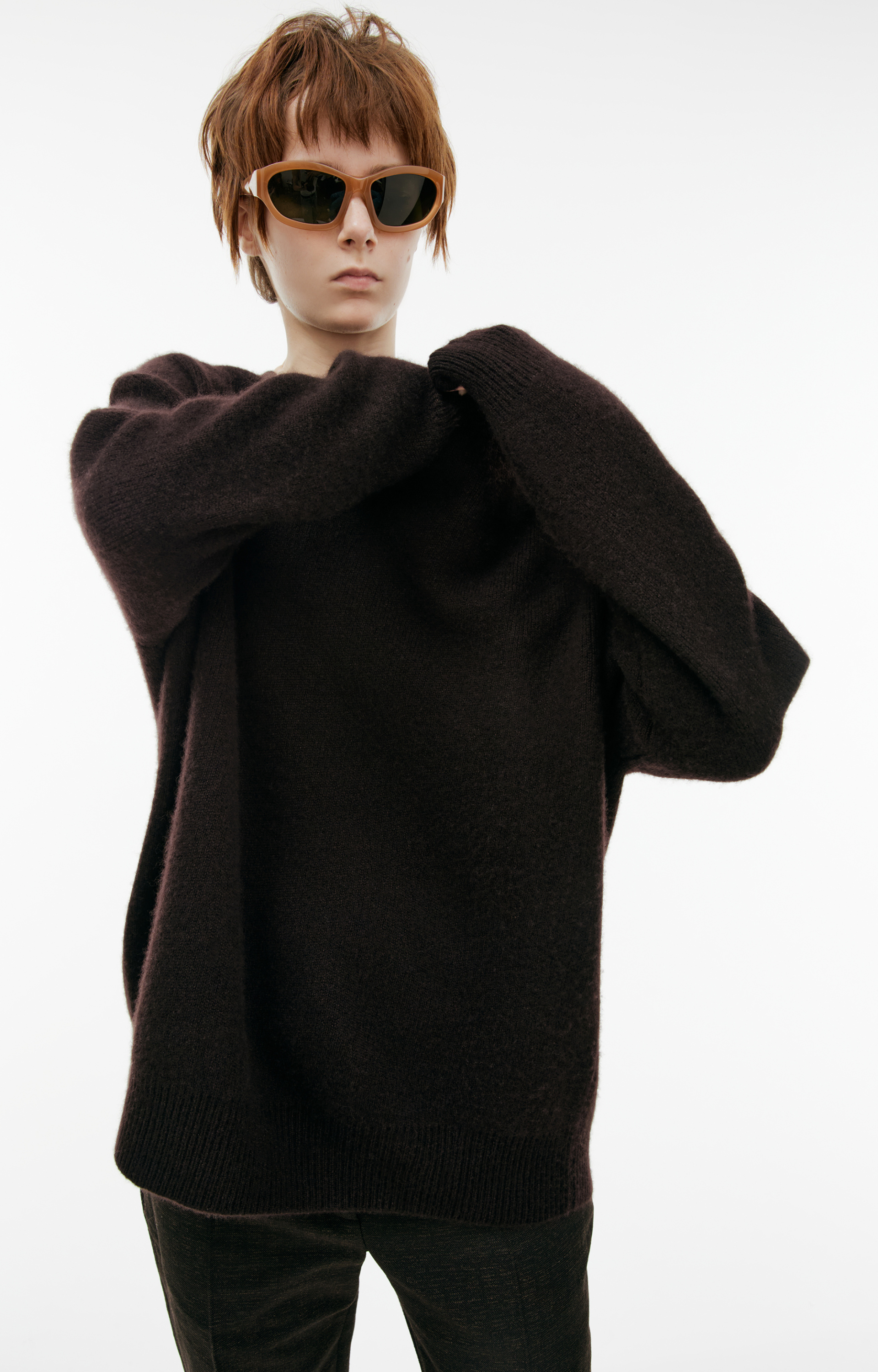 The Row Вязаный свитер из кашемира