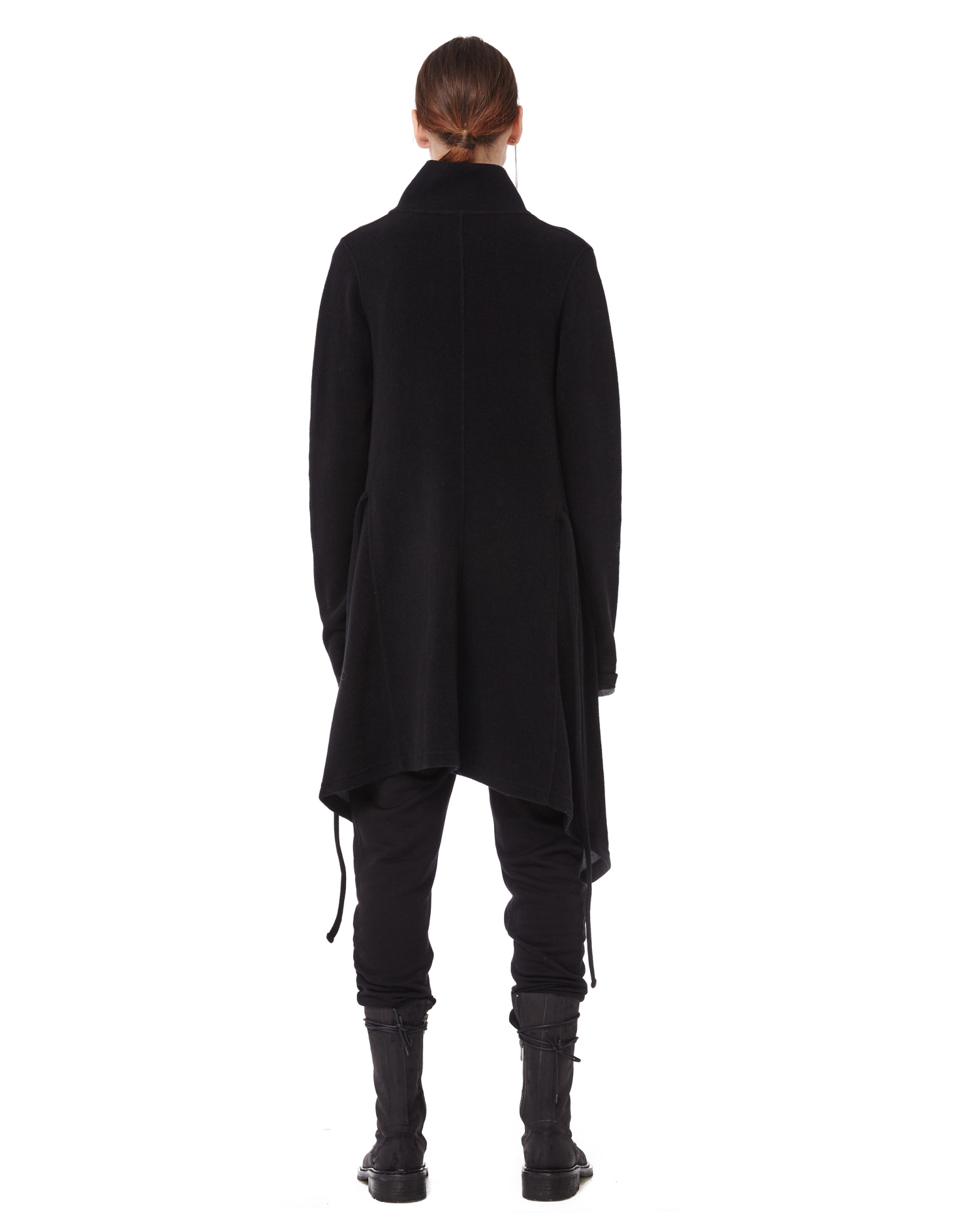 Ann Demeulemeester Кардиган из шерсти и хлопка