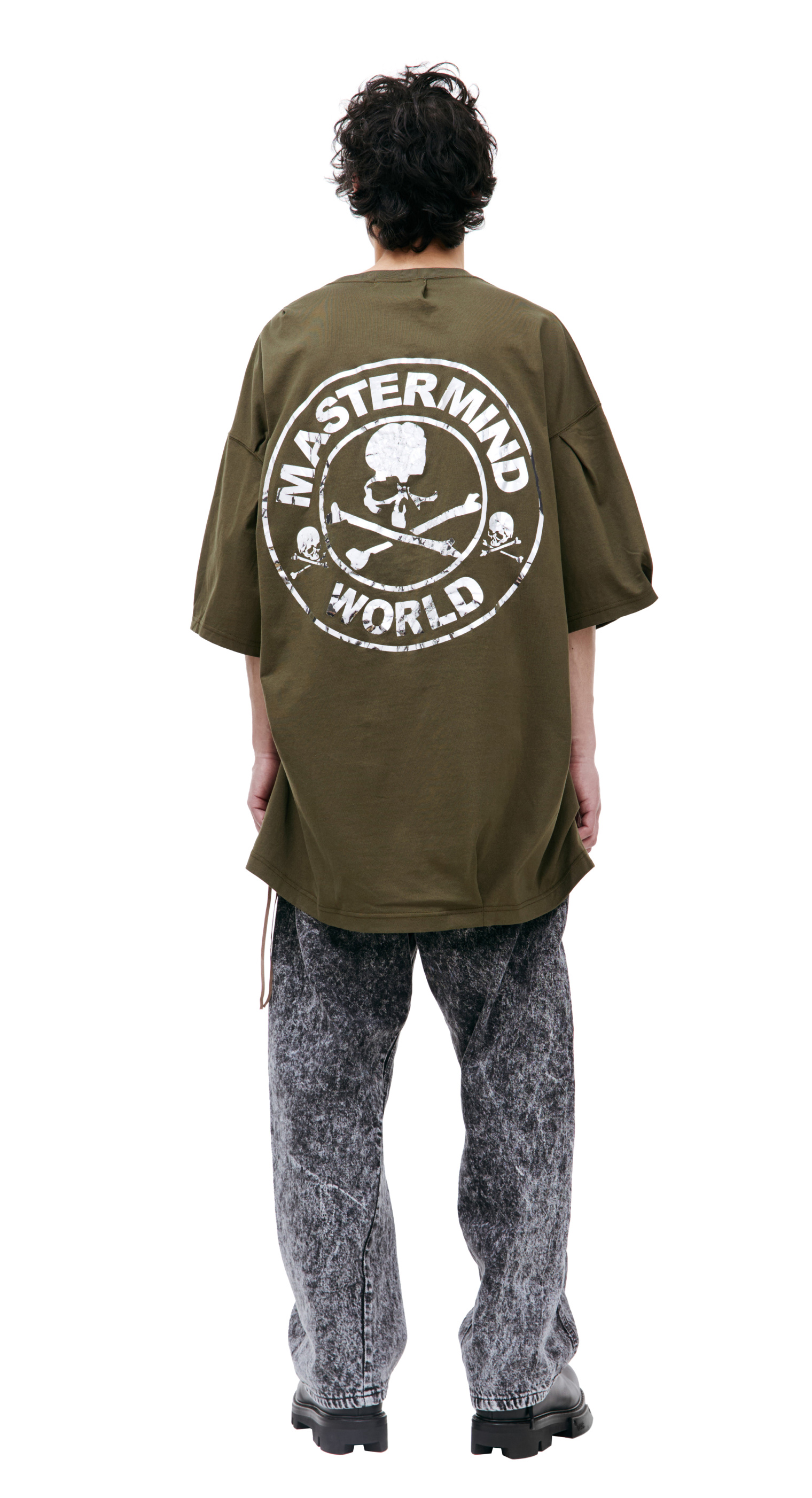 Mastermind WORLD Оверсайз футболка с логотипом