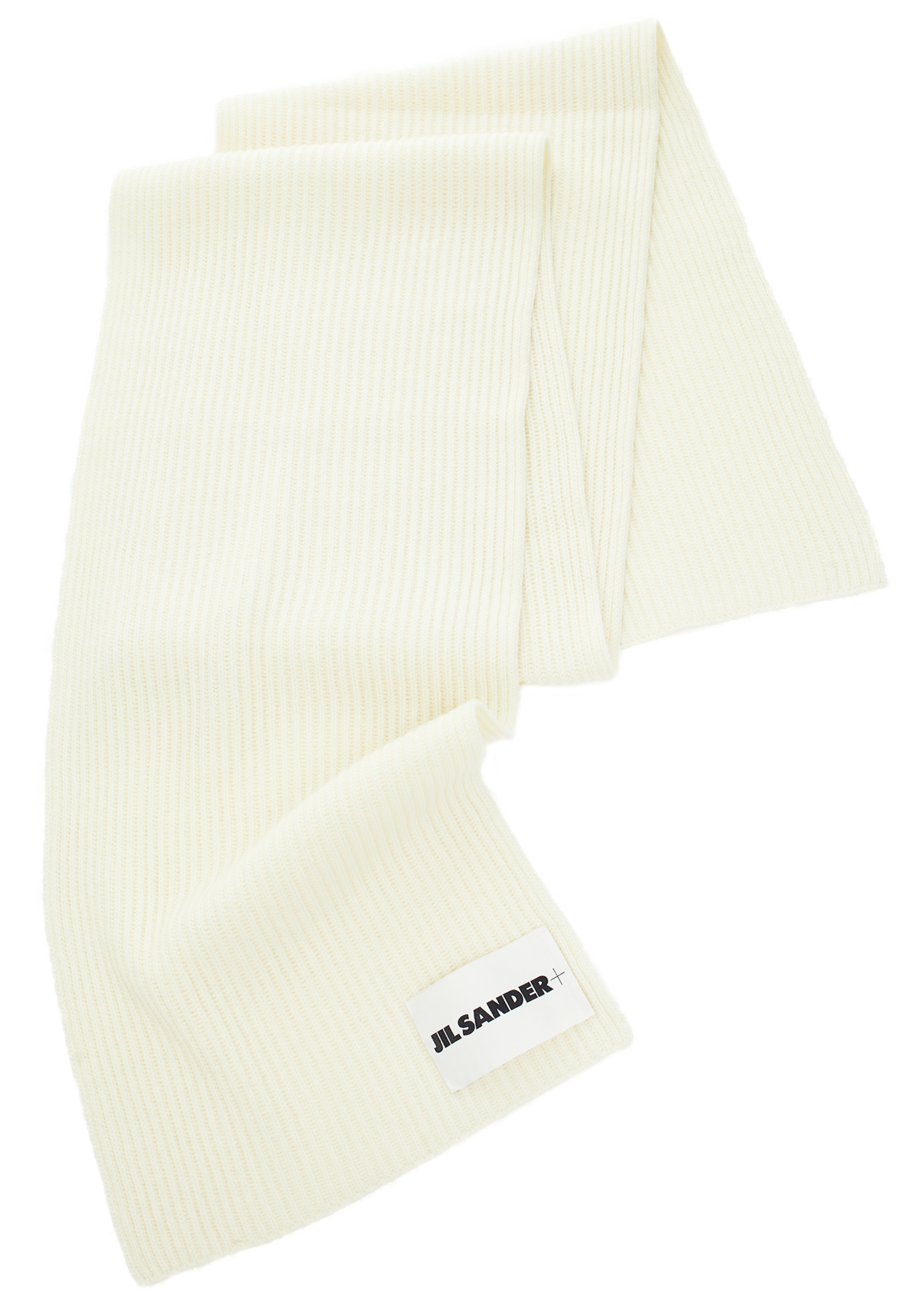 Jil Sander Шерстяной шарф в крупную вязку