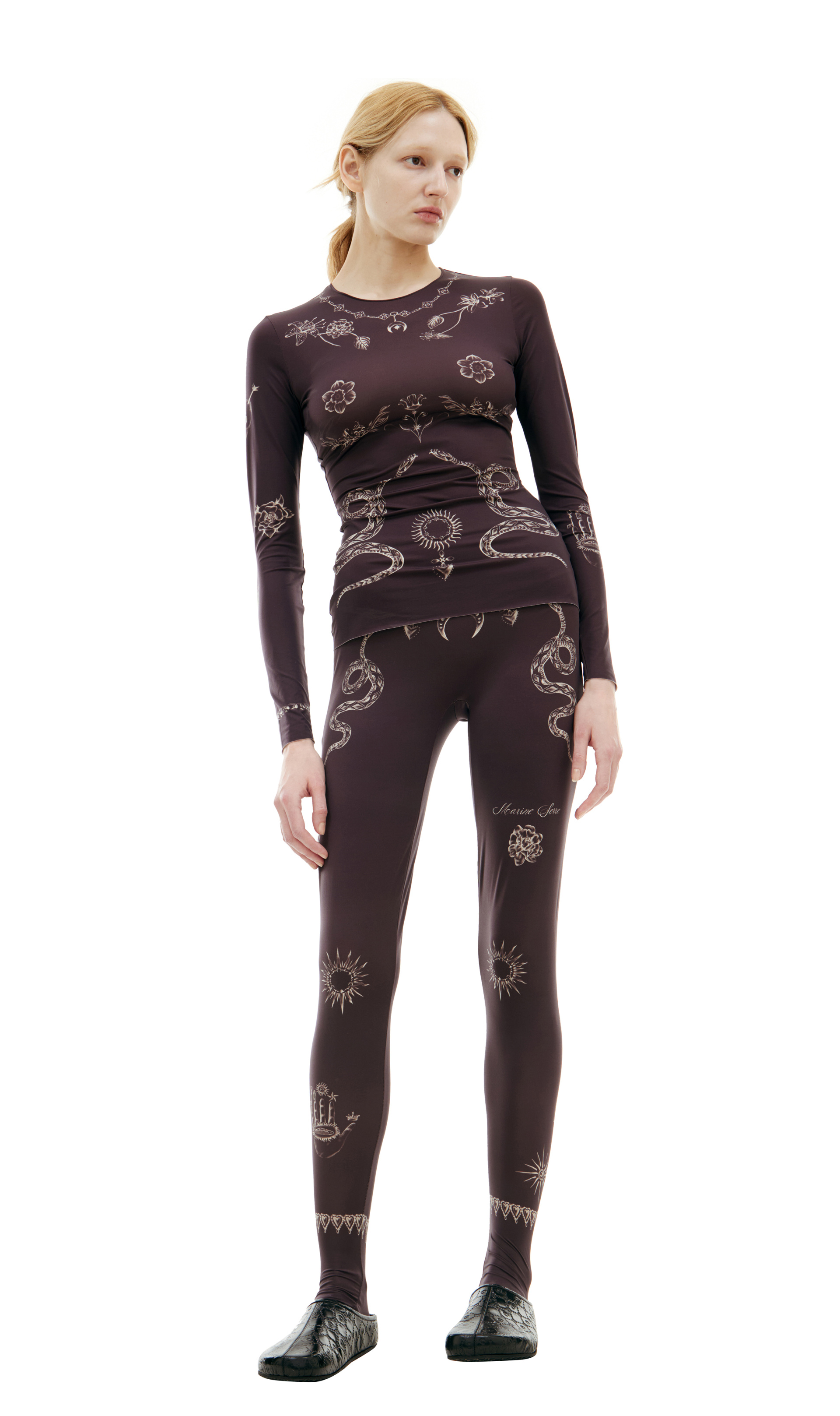 MARINE SERRE Лонгслив