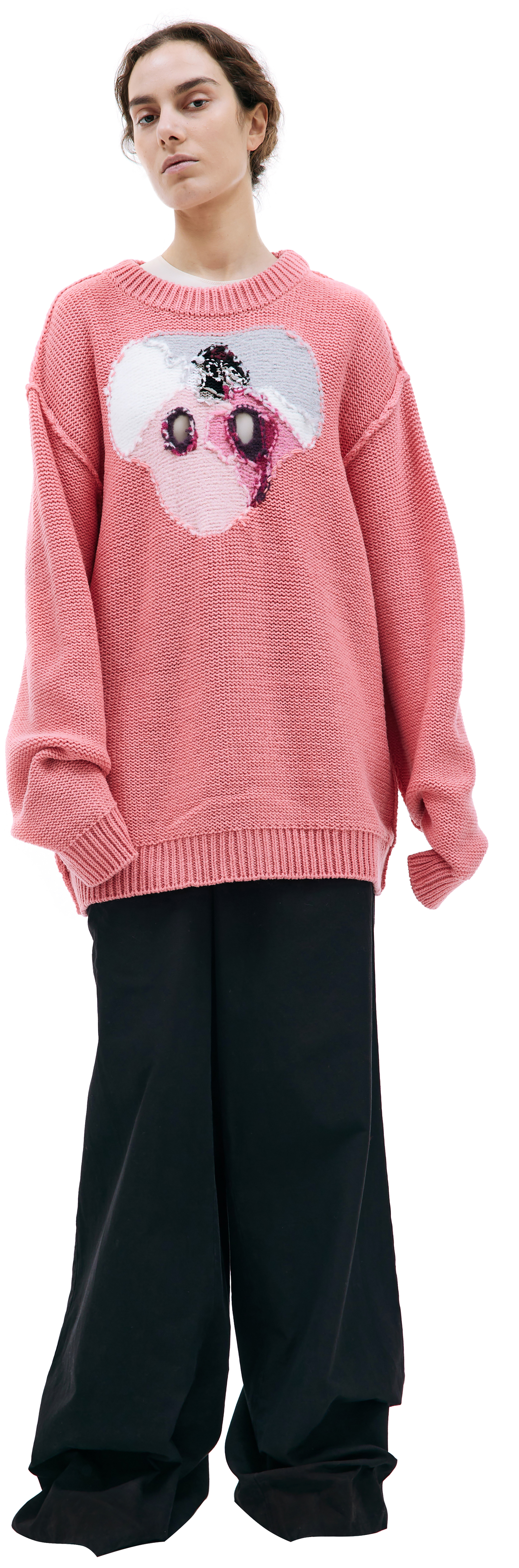 Doublet Свитер с вышивкой интарсия