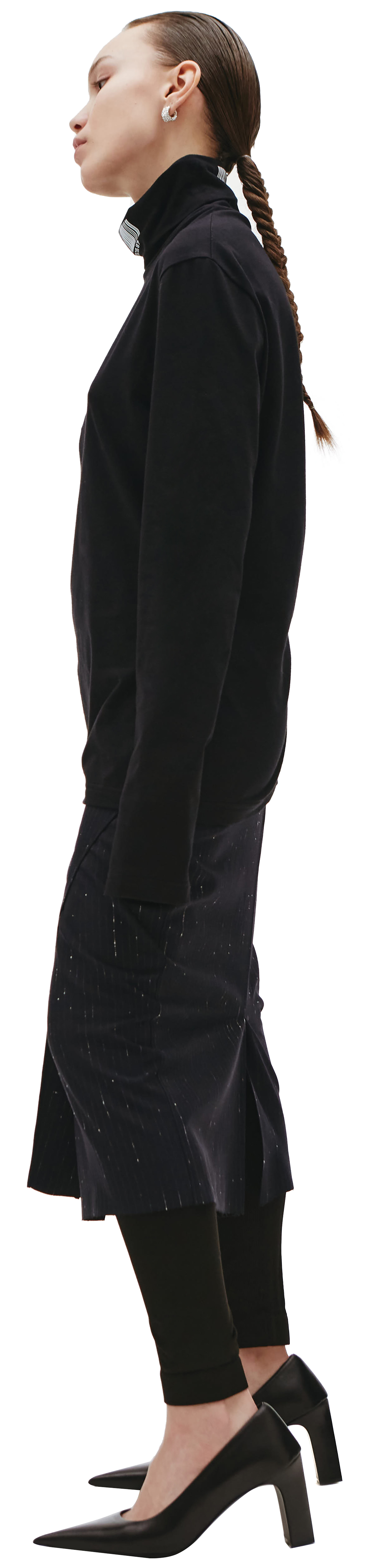 VTMNTS Водолазка с принтом штрихкода