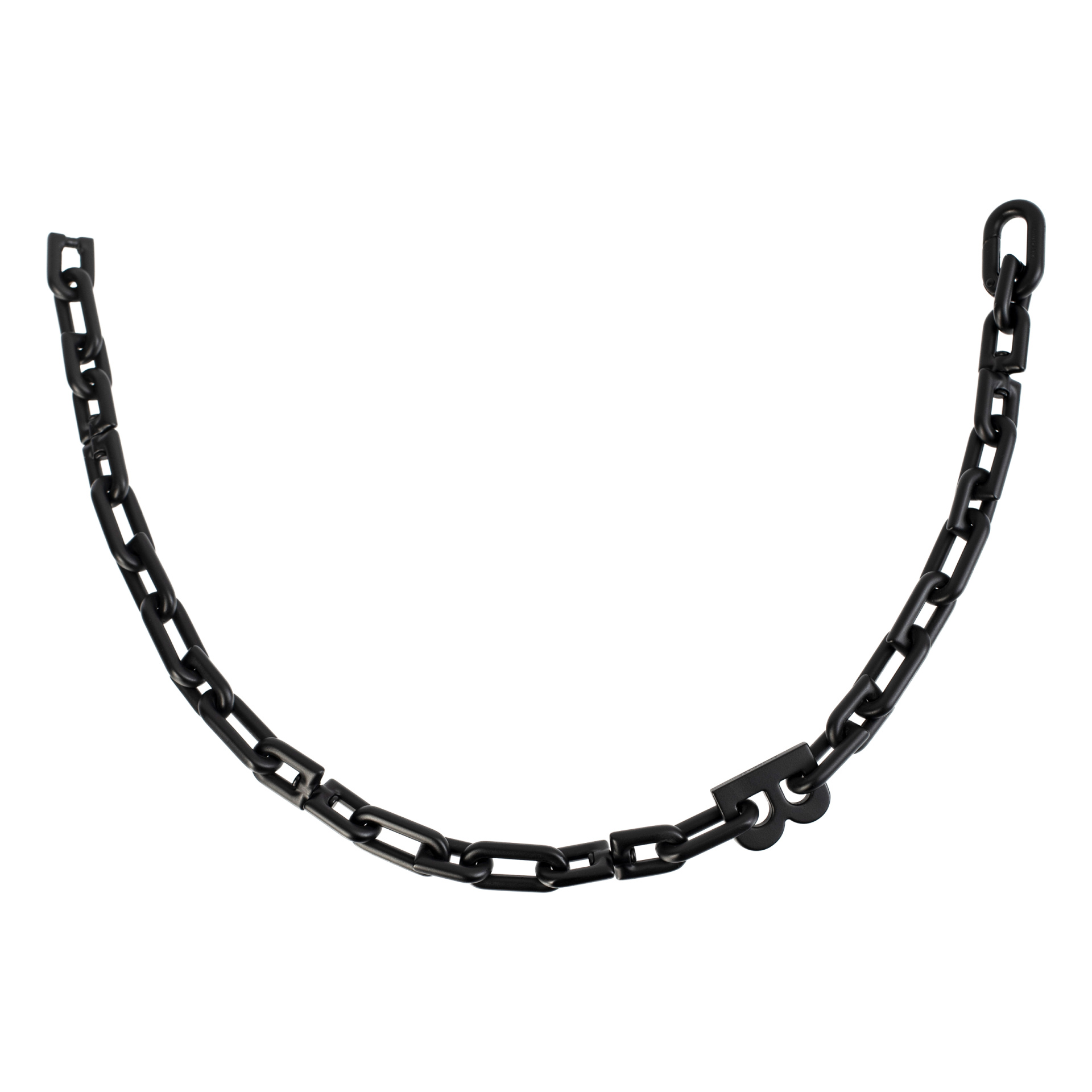 Balenciaga Черная матовая цепь B