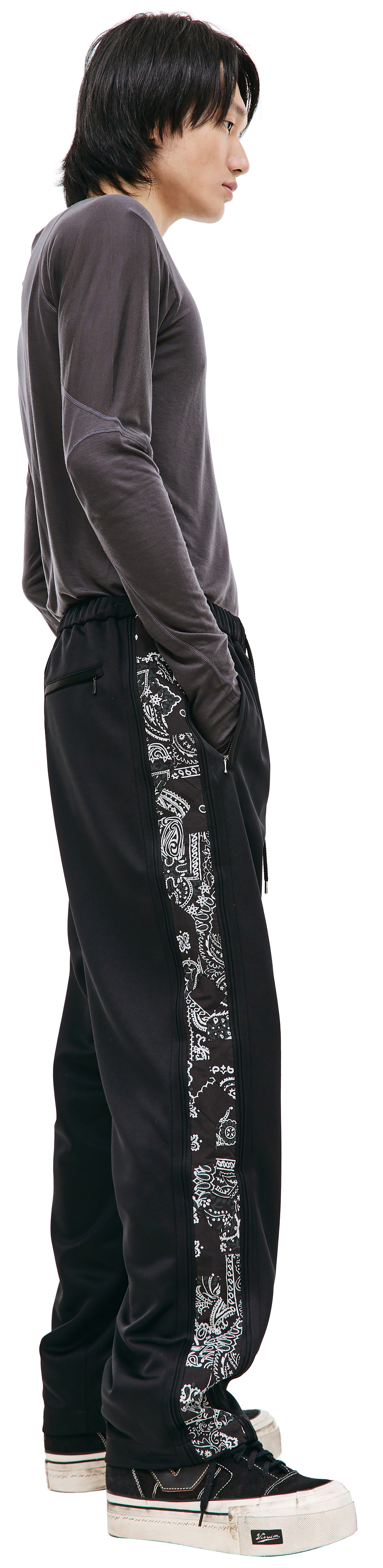 Children of the discordance Брюки с лампасами пейсли