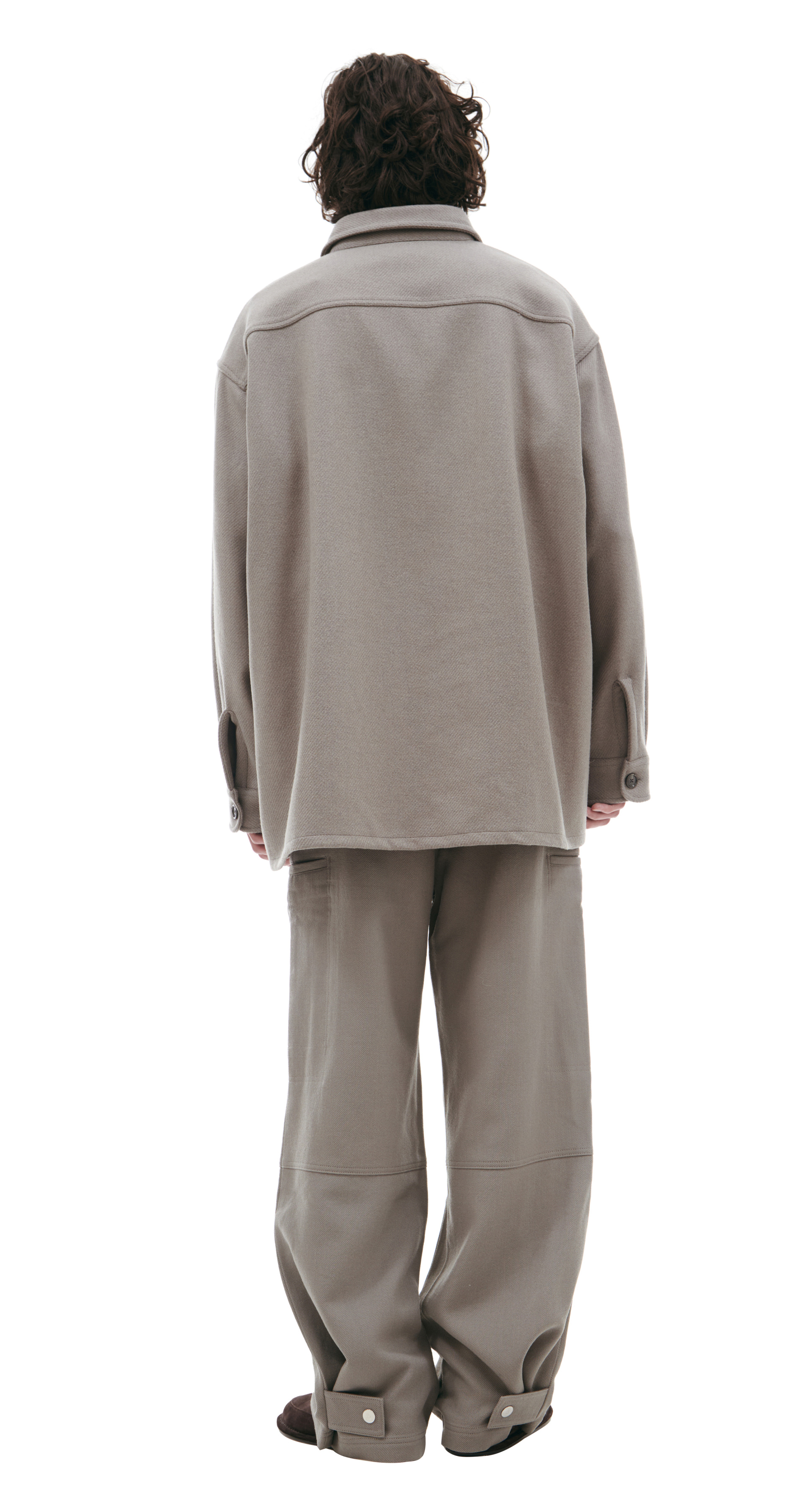 AMI PARIS Рубашка с накладными карманами