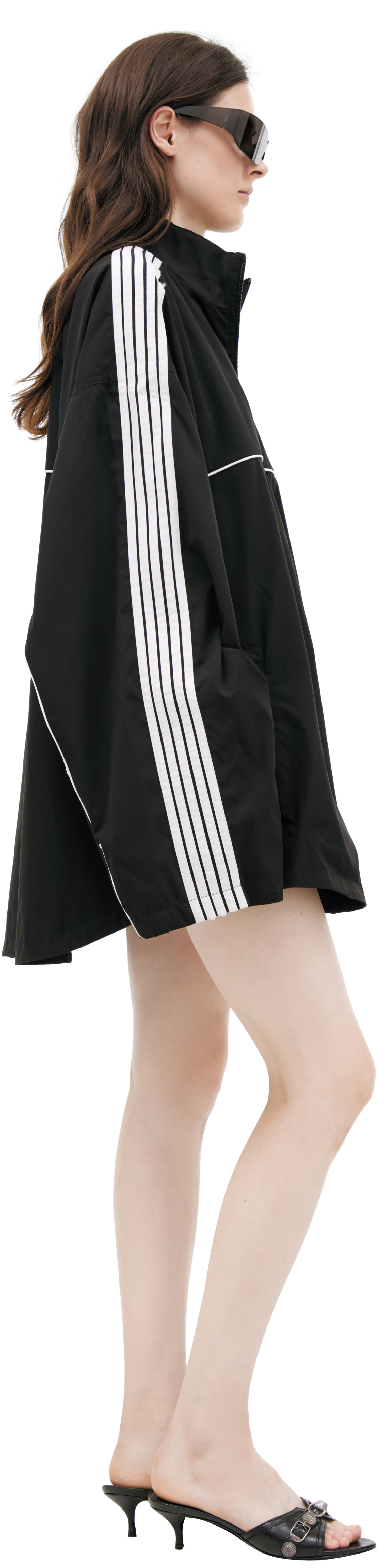 Balenciaga Черная куртка с лампасами